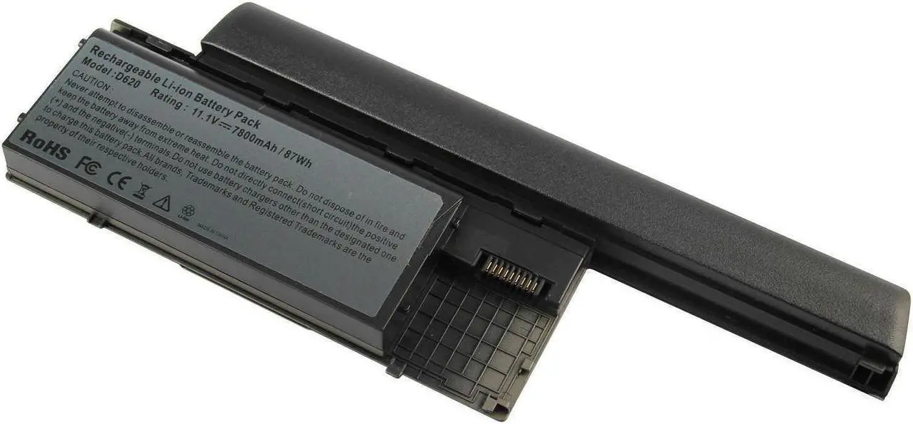 Alt view image 2 of 5 - 9 Cell Extended Battery for Dell D620 D630 JD634 PP18L TC030