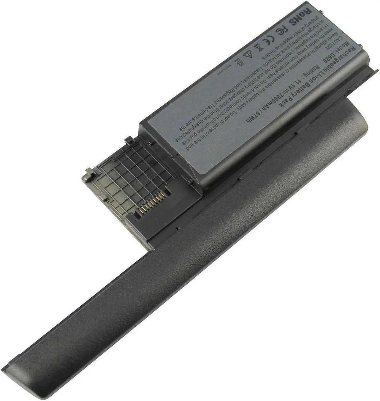 Alt view image 3 of 5 - 9 Cell Extended Battery for Dell D620 D630 JD634 PP18L TC030