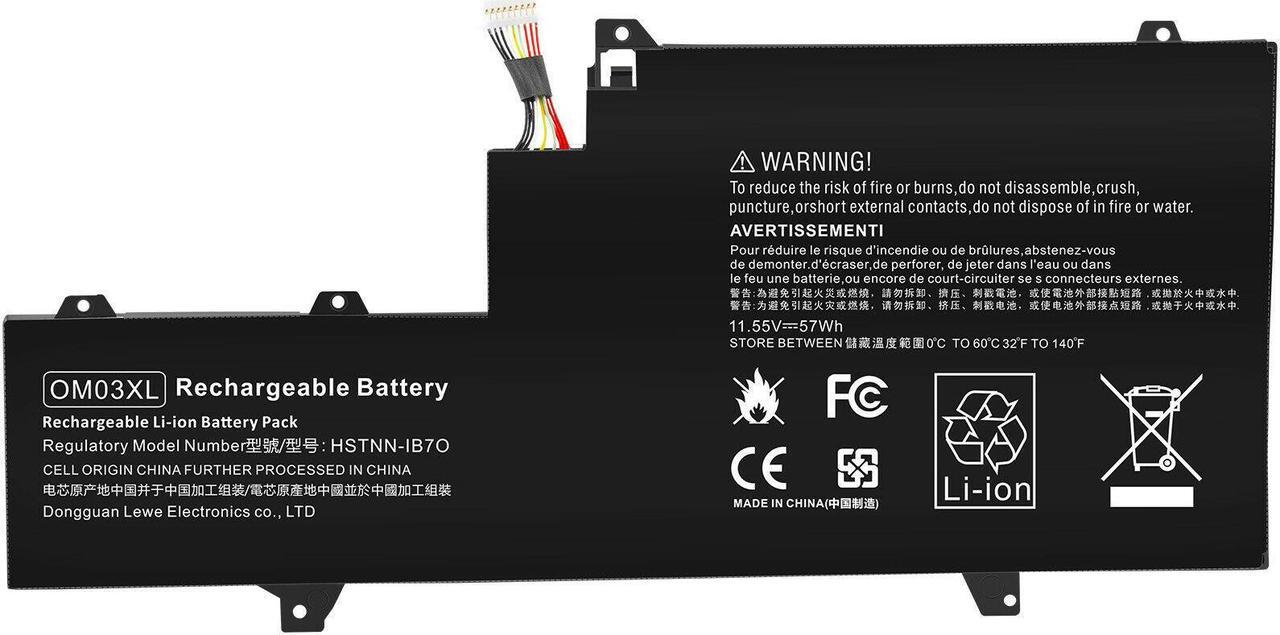 Alt view image 2 of 5 - 11.55V Battery for HP 1GY29PA 1GY30PA 1GY31PA 1EP33EA Z2W62EA Z2W63EA