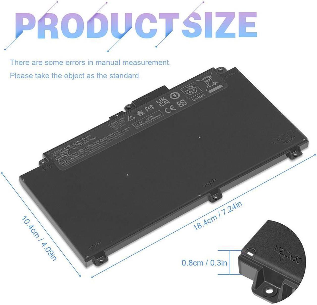 Alt view image 4 of 5 - 11.4V Battery for HP 931702-171 931702-541 931719-850 HSN-114C-4 HSN-114C-5 HSN-115C CDO3XL