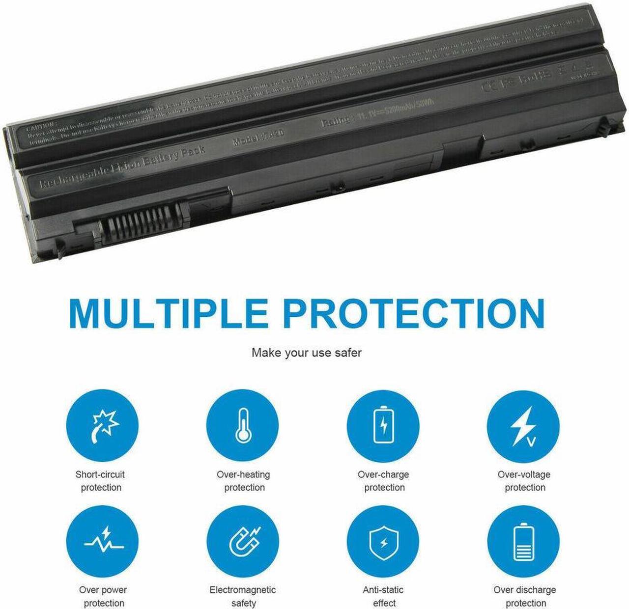 Alt view image 3 of 5 - 11.1V Battery for Dell Inspiron 17R-4720 17R-5720 17R-7720 17R-SE-4720 17R-SE-5720