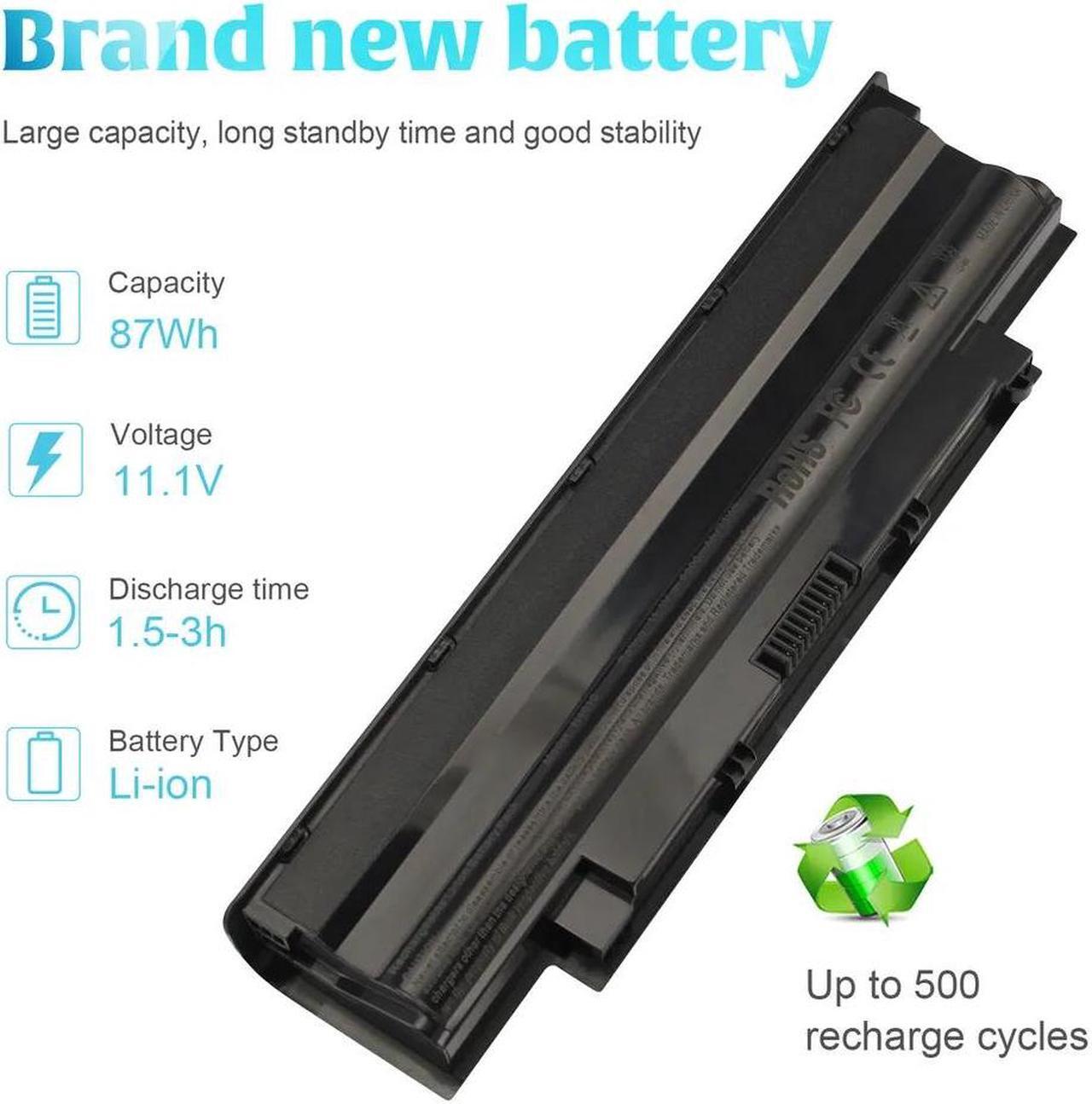 Alt view image 2 of 5 - 11.1V Battery for Dell Inspiron 14R Ins14RD-438 Ins14RD-448B Ins14RD-458 N4010 N4010D-248