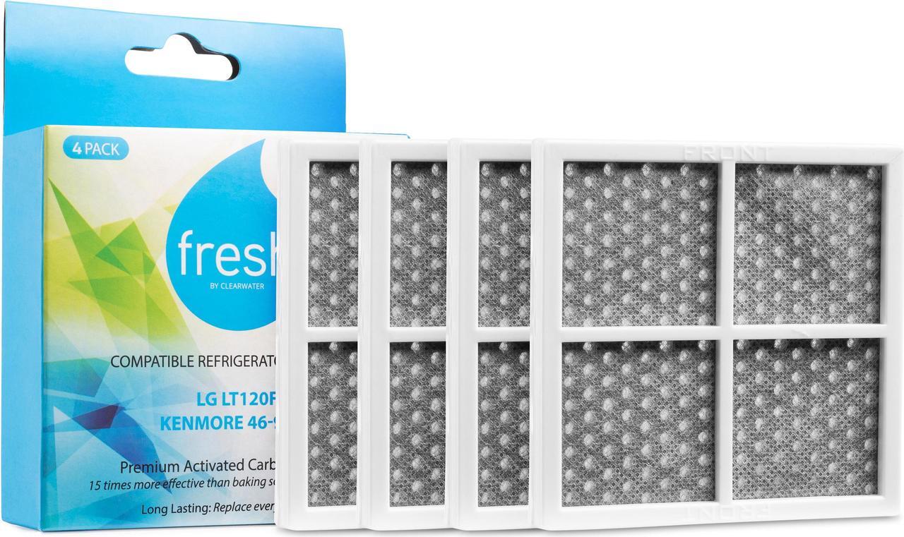 Main image of Fresh LT120F Air Filter Replacement, Compatible With: 9918, 795 and LG ADQ73214404, LMXS30776S, 4 Pack - Fresh