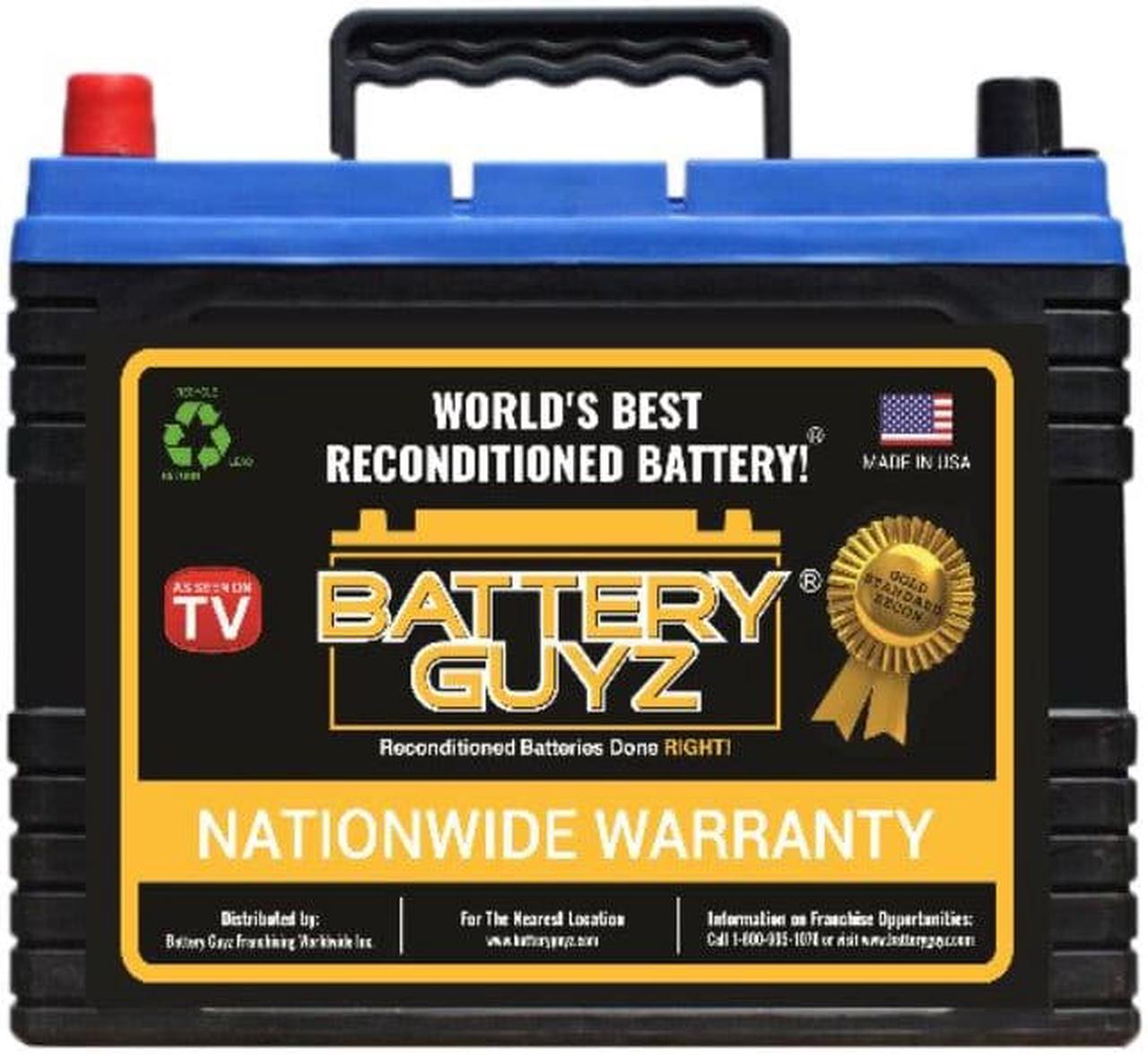 Main image of BATTERY GUYZ RECONDITIONED AGM BATTERY, GROUP SIZE 51R ,12VOLT, 540 CCA, REFURBISHED