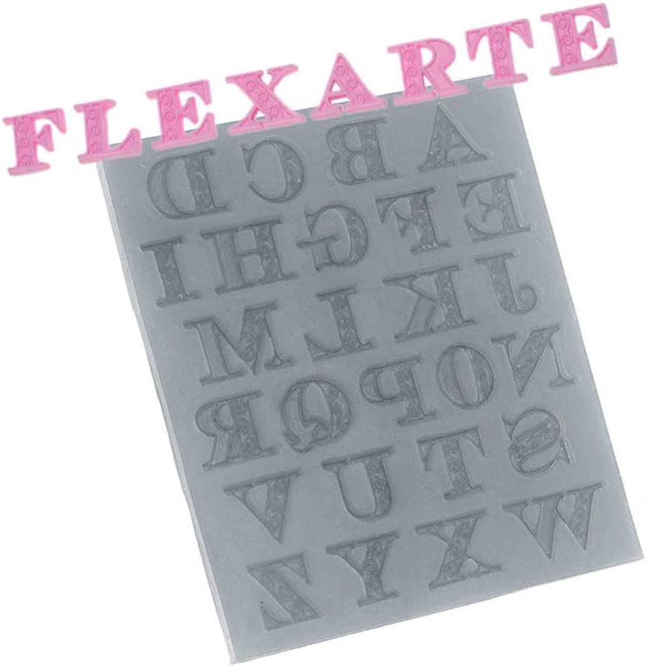 Alphabet Letters Silicone Mold for Cake Cupcake Decorating Fondant Mold Chocolate Candy Mould DIY