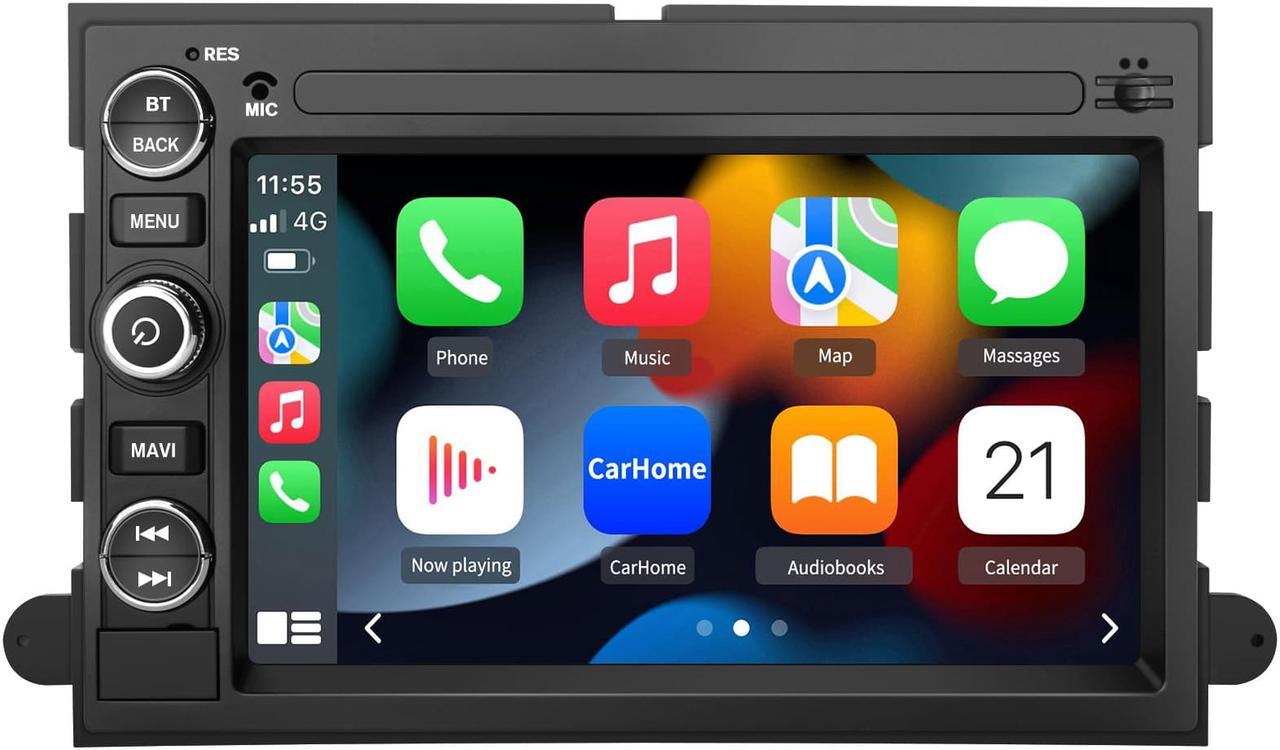 Main image of Car Radio Stereo Android 12 for Ford F150 F250 F350 Fusion Edge Explorer Taurus Freestar 7 inch Touch Screen 2G+32G with Carplay/Android Auto SWC GPS WiFi Bluetooth FM RDS AM DSP