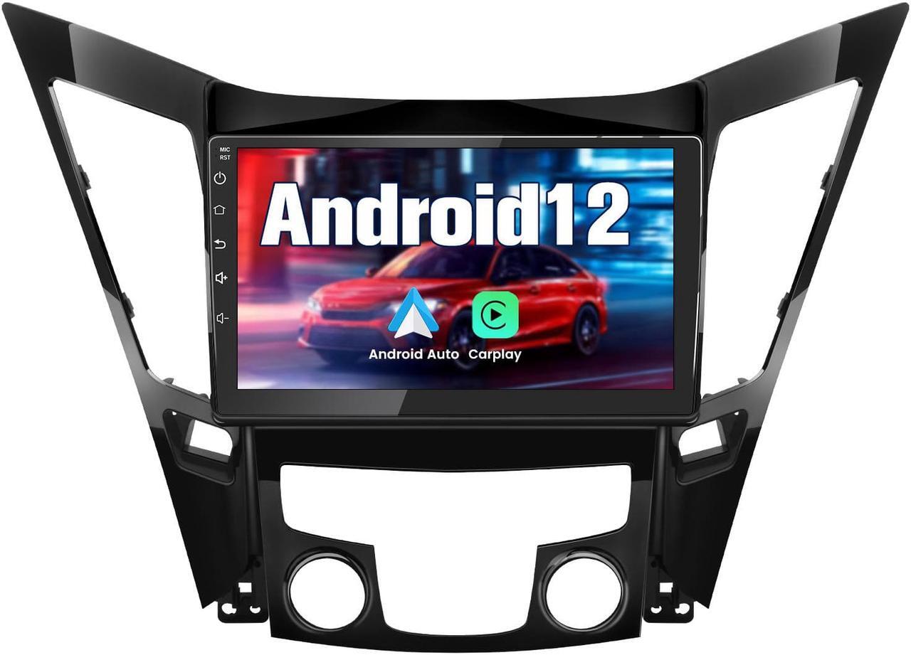 Main image of Android 12.0 Car Radio Stereo for Hyundai Sonata 2011 2012 2013 2014, 2+32GB Bulit in Carplay Android Auto Support GPS Navigation Steering Wheel Control Bluetooth Music Player