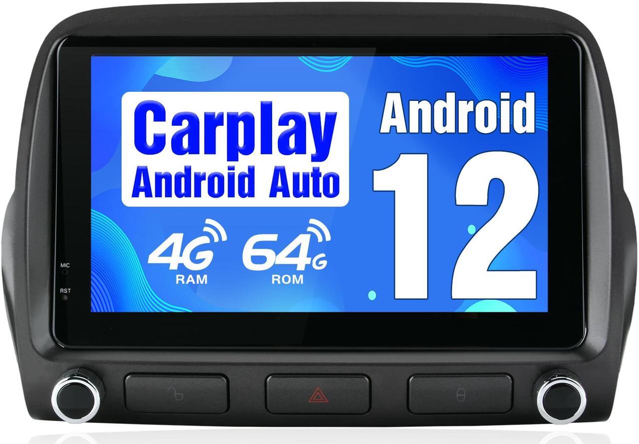 Main image of Android Car Stereo for Chevrolet Chevy Camaro 2010 2011 2012 2013 2014 2015, Touch Screen Radio Upgrade Support WiFi Bluetooth 4G Online GPS Navigation Wireless CarPlay Android Auto, 4GB+64GB
