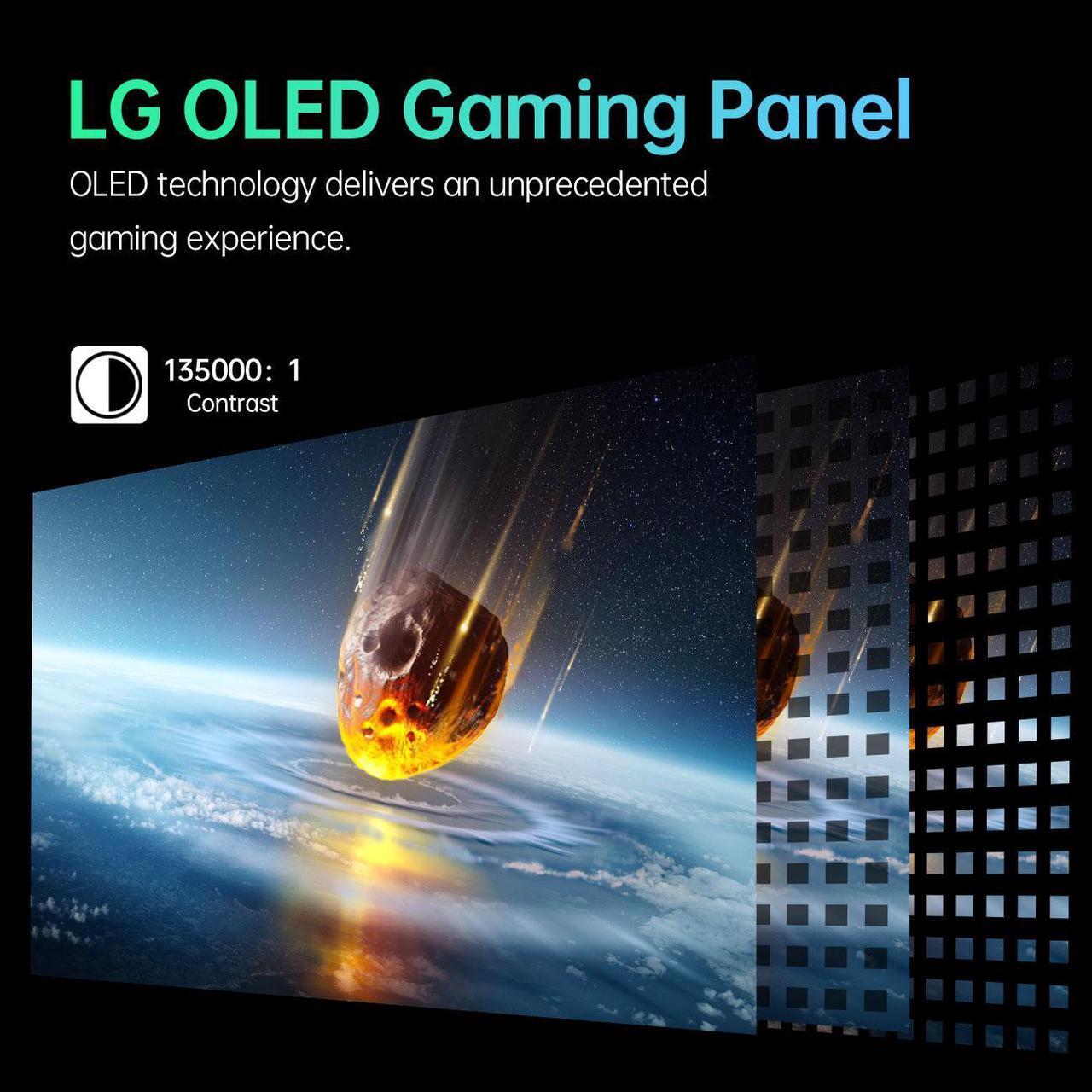 Alt view image 2 of 6 - KTC 48 inch 4K OLED Gaming Monitor, 3840x2160 UHD, 138Hz, 0.1ms(GTG), Remote, DP1.4, 2*HDMI2.1, USB3.0, 90W USB Type-C Reverse Charging, Speakers, VESA Mount, G48P5S