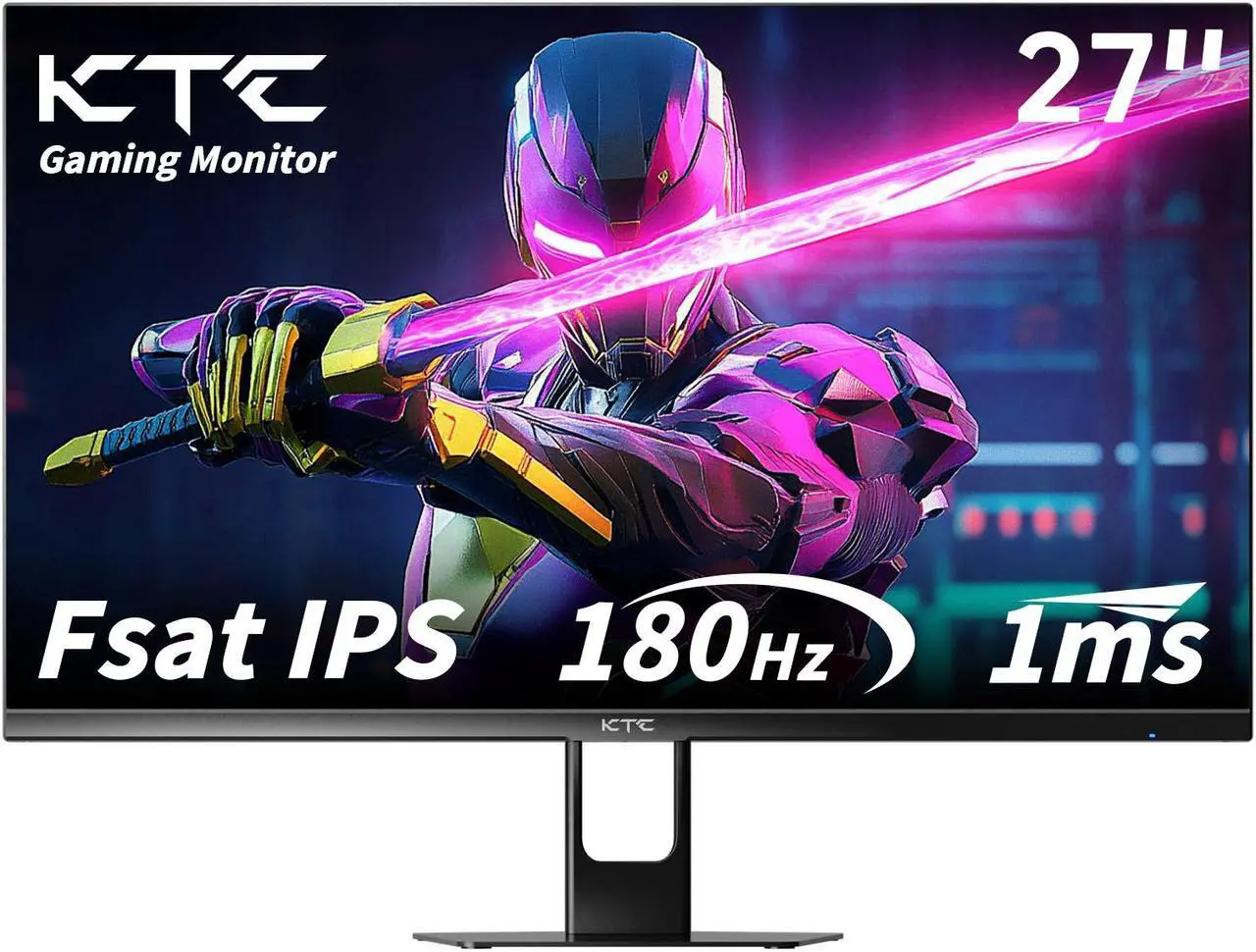 Main image of KTC Gaming Monitor 27 inch 180hz 1ms | Fast IPS Screen 1080p Monitor|2 x HDMI 2.1 &1 x Display Port 1.4 | Support Freesync and Wall Mount | 108% sRGB with HDR 10