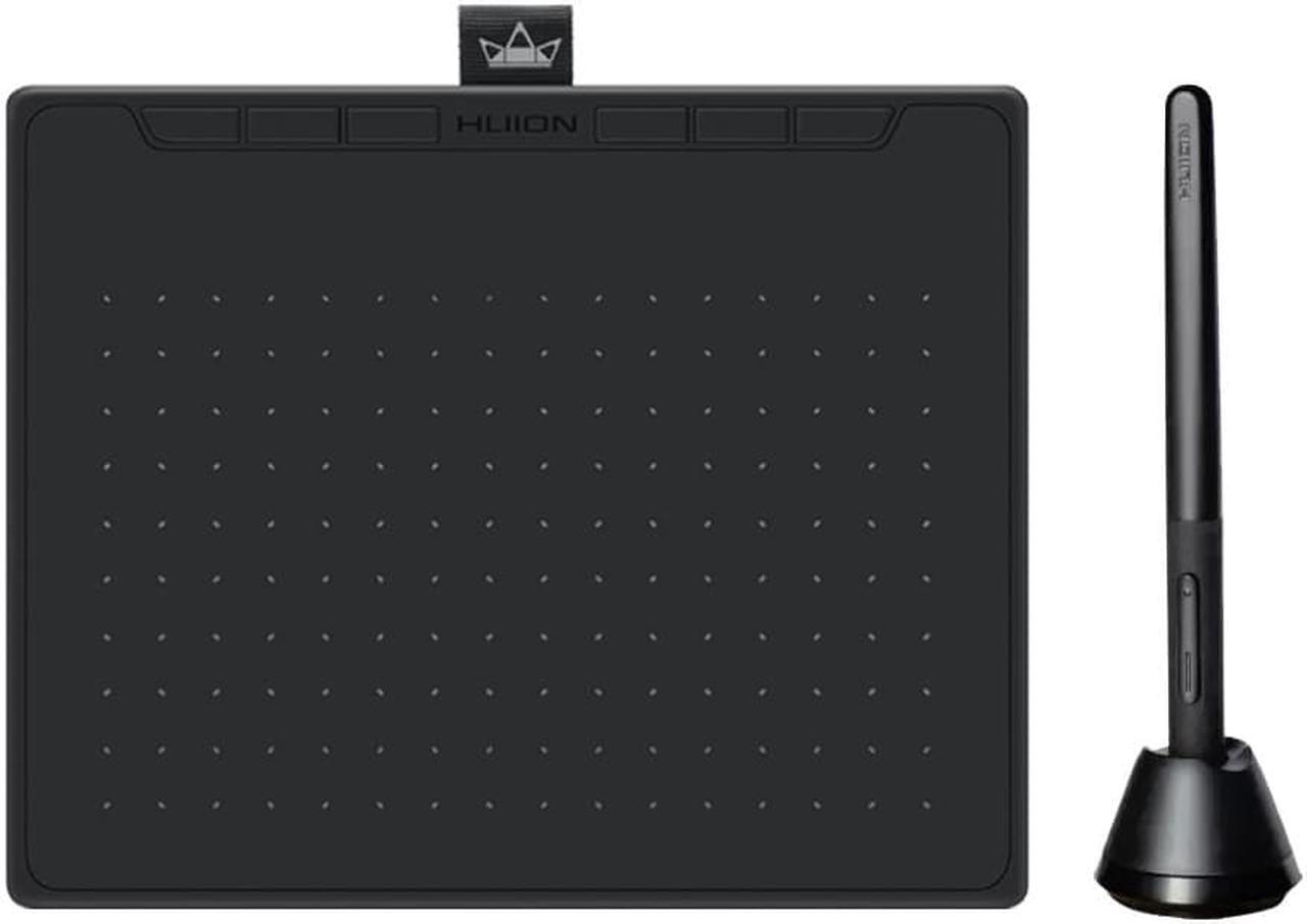 Alt view image 3 of 7 - Huion INSPIROY RTS-300 6.3 x 3.9 Inch Drawing Tablet Digital Graphic with Battery-free Stylus, 8192 Levels Pen Pressure, >300PPS Report Rate, 5080 LPI Pen Resolution, 6 Press Keys, Black