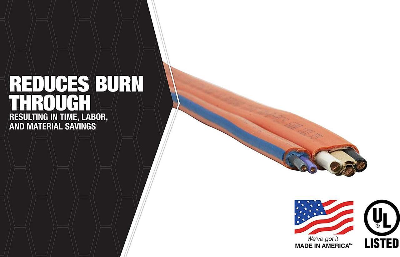 Alt view image 5 of 7 - Southwire 63948421 25' 10/3 with ground Romex brand SIMpull residential indoor electrical wire type NM-B; Orange