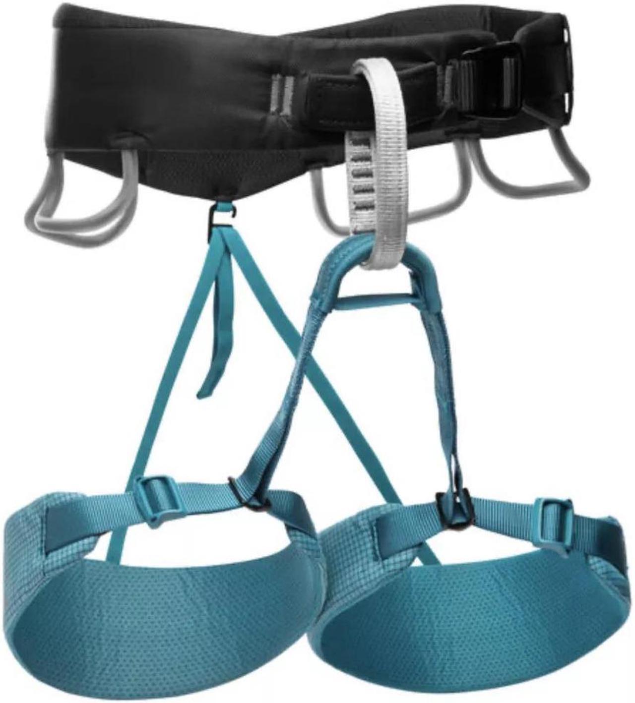 Main image of Black Diamond BD651076STNBXS_1 Momentum Women's Climbing Harness, Stone Blue, X-Small