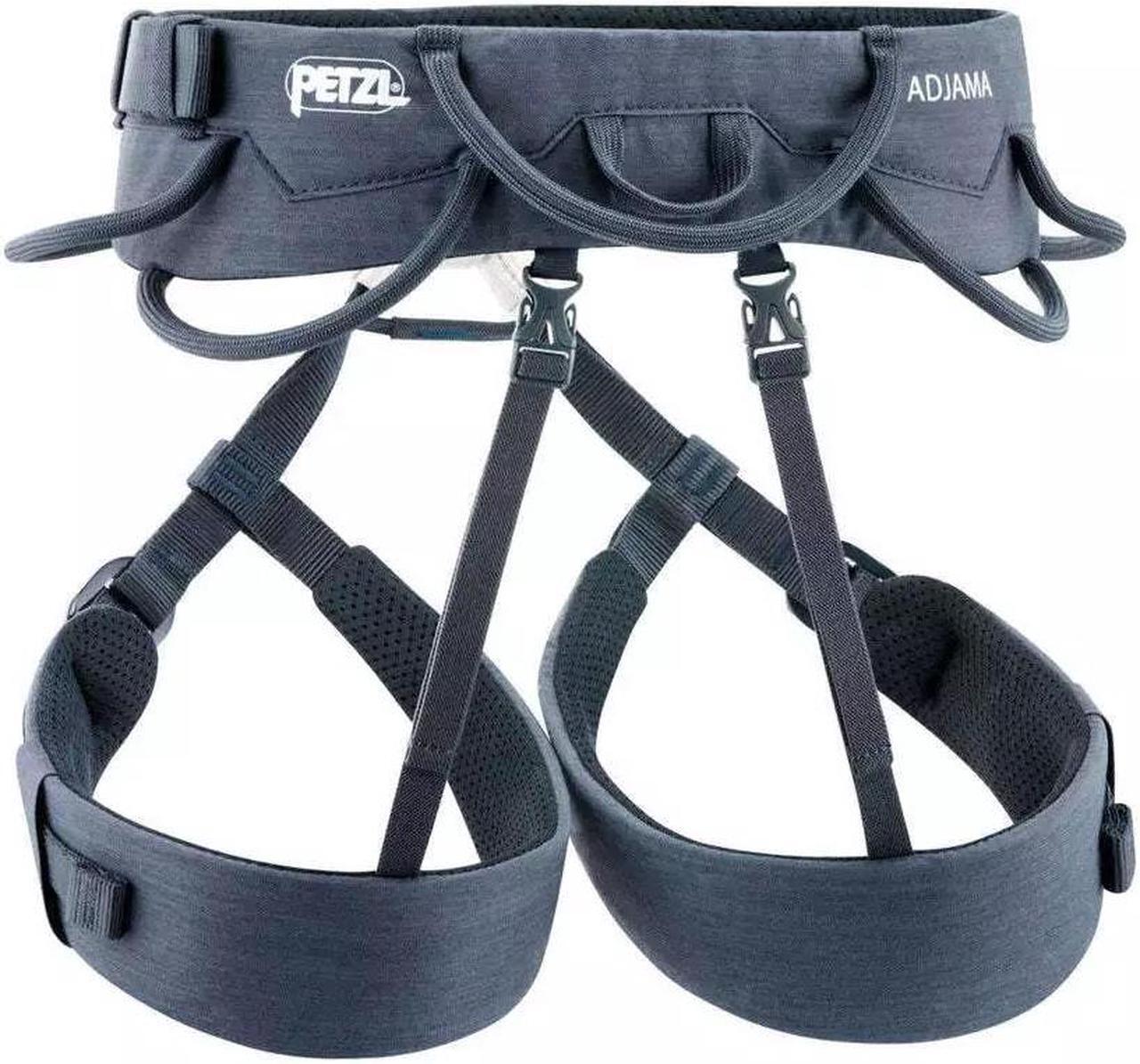 Alt view image 2 of 5 - Petzl Adjama Climbing Harness, Gray, X-Large