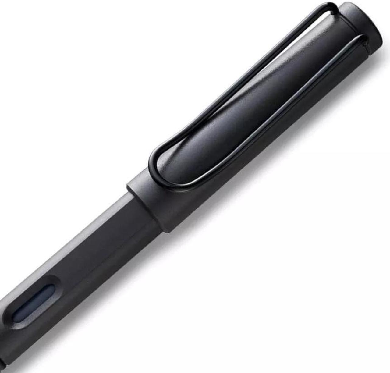 Alt view image 3 of 4 - Lamy 017 Safari Fountain Pen, Charcoal, Fine