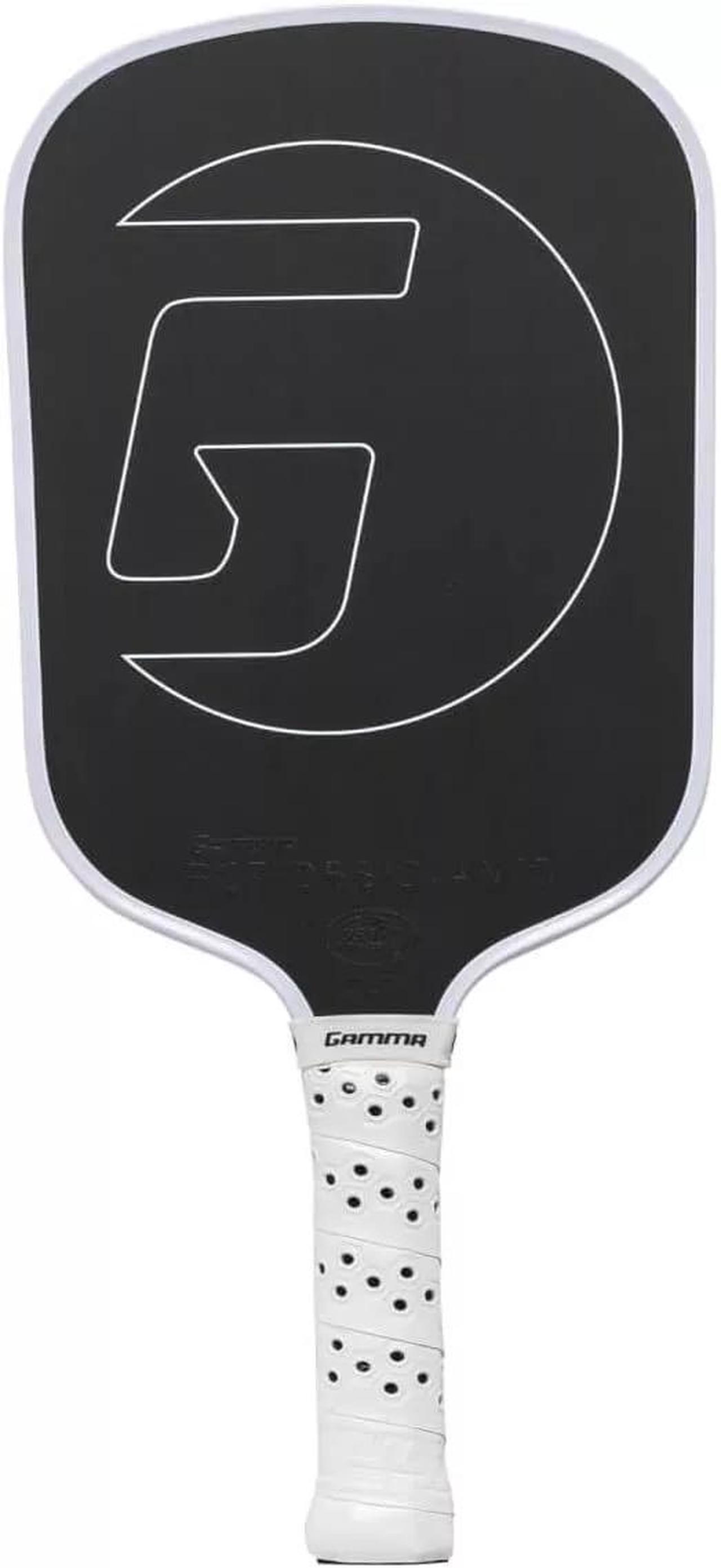 Main image of Gamma RCF Obsidian 16mm Carbon Fiber Pickleball Paddle with Honeycomb Grip