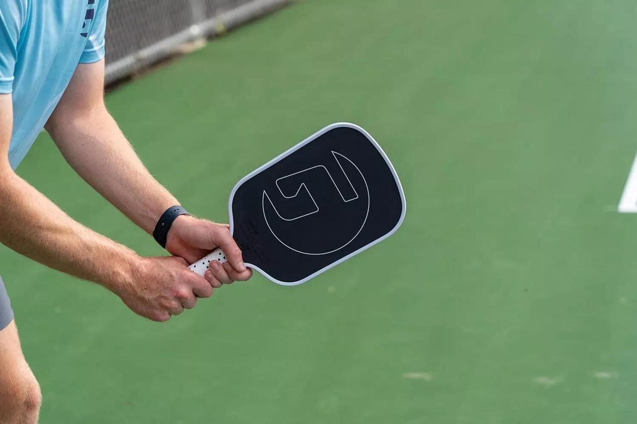 Alt view image 3 of 5 - Gamma RCF Obsidian 16mm Carbon Fiber Pickleball Paddle with Honeycomb Grip