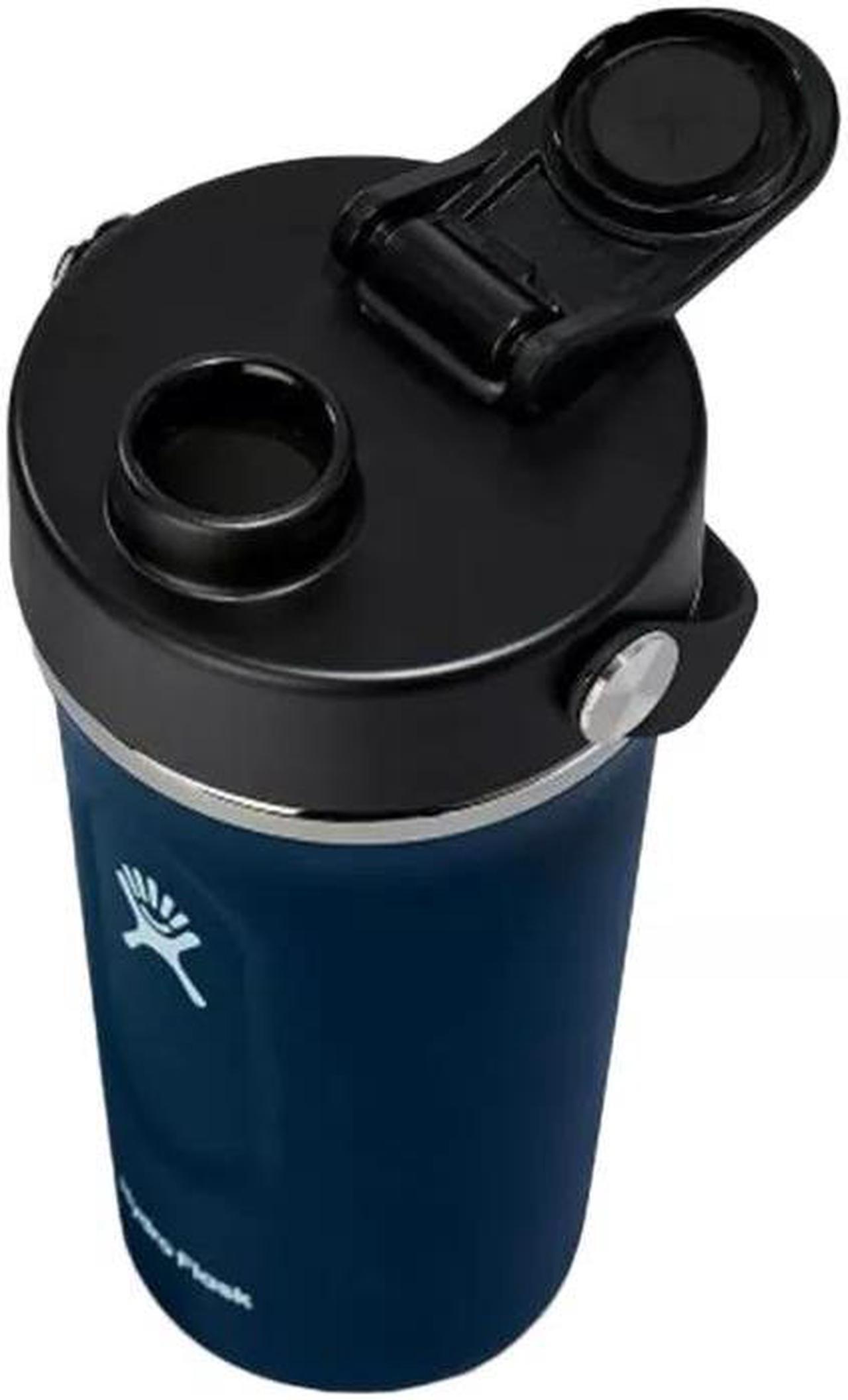 Alt view image 4 of 4 - Hydro Flask Double Wall Vacuum Insulated Shaker Bottle, 24oz - Indigo Blue
