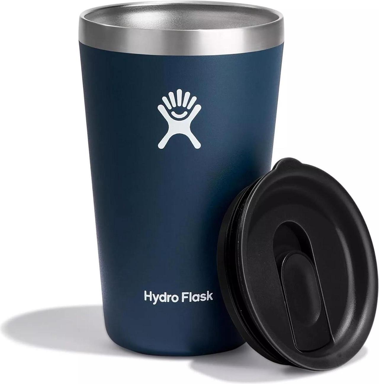 Main image of Hydro Flask Insulated Tumbler with Lid and Double Wall, 16 oz - Indigo Blue