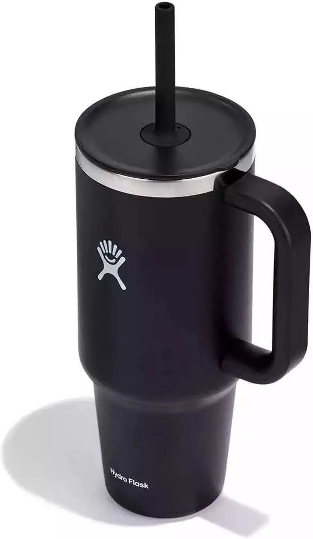 Alt view image 2 of 5 - Hydro Flask Insulated Travel Tumbler with Lid and Double Wall, 40 oz - Black