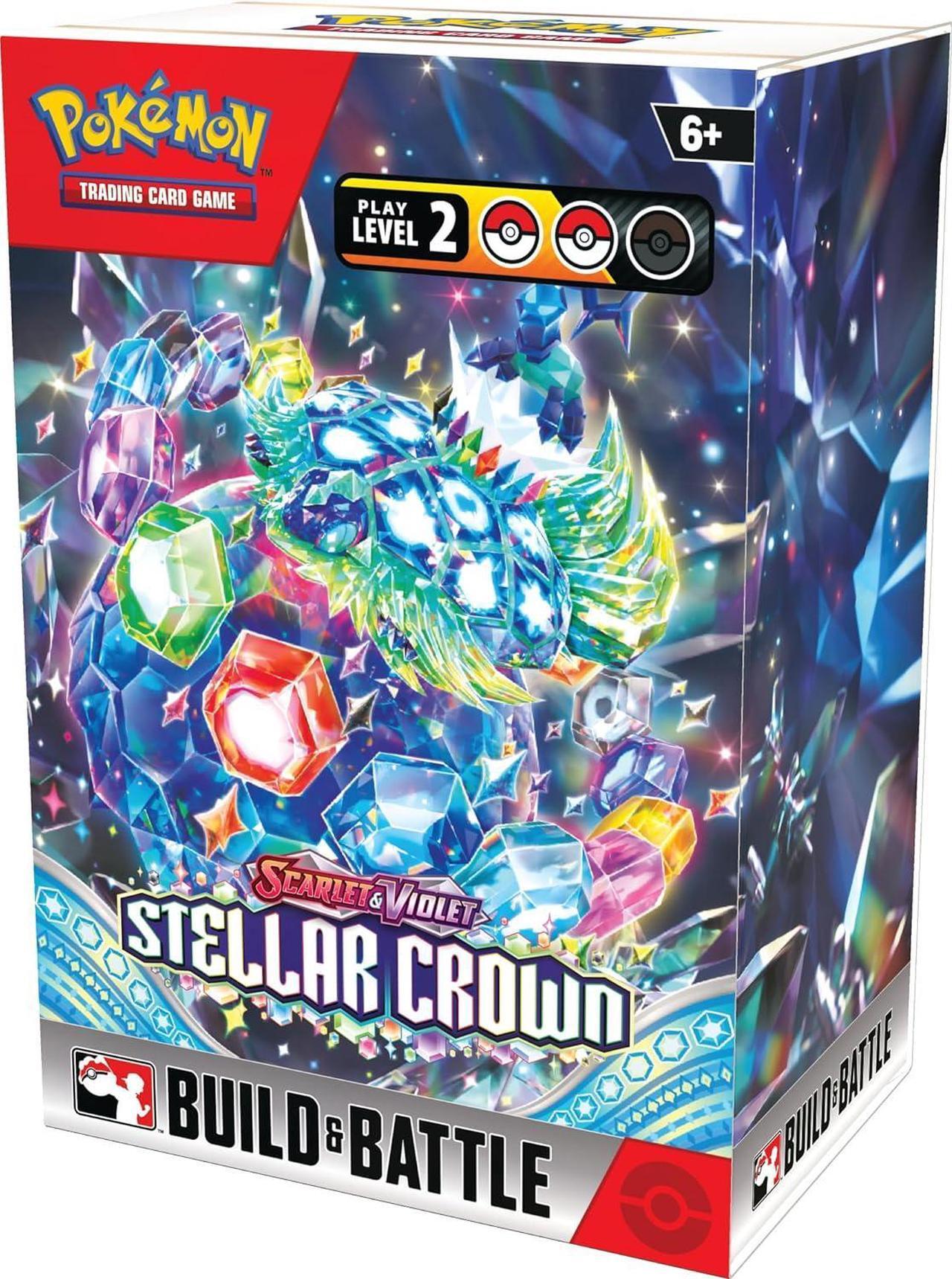 Main image of Pokemon TCG - Scarlet & Violet: Stellar Crown Build & Battle Box Card Game