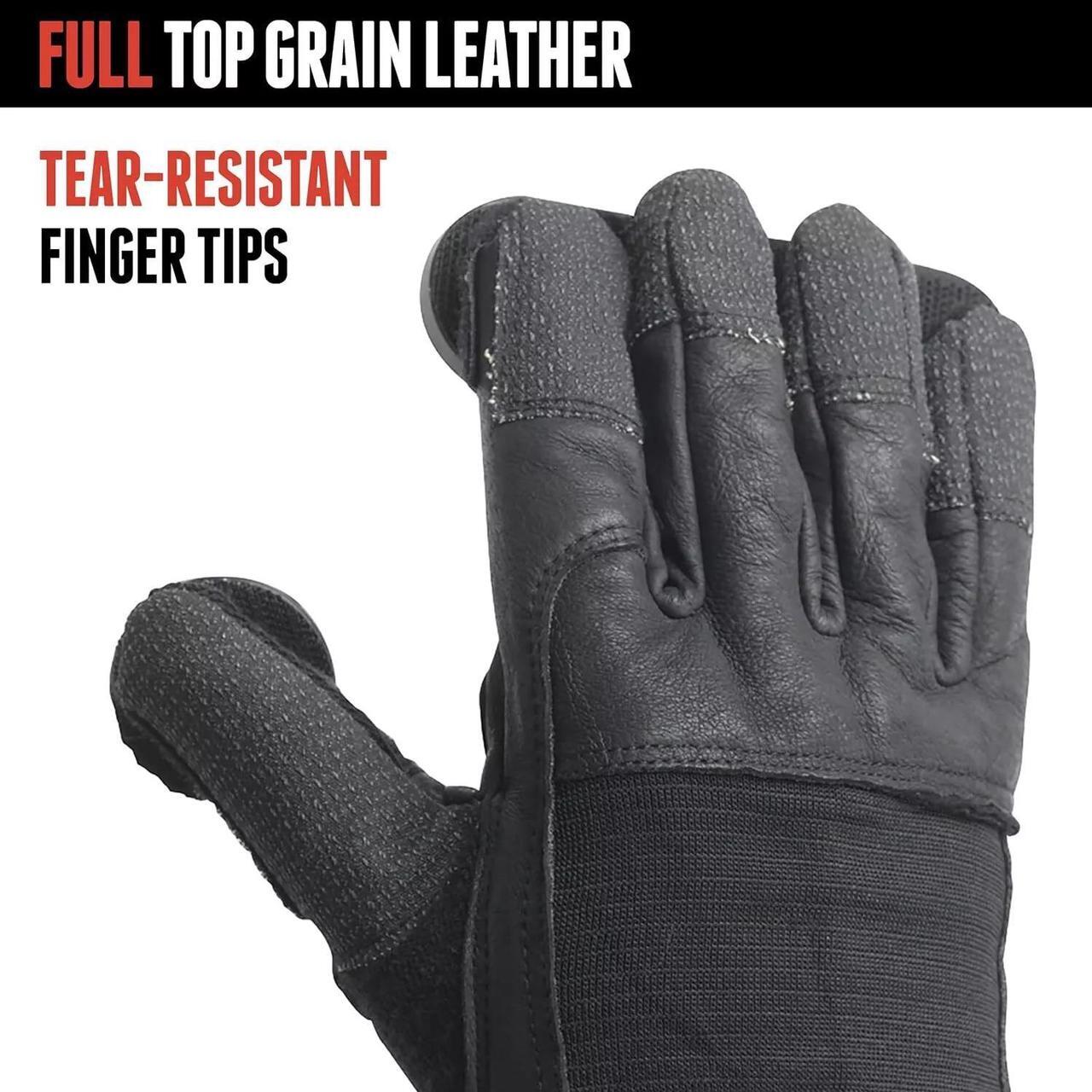 Alt view image 2 of 5 - Triple Eight Adjustable Sliders Longboard Gloves - Black, Size Small/Medium