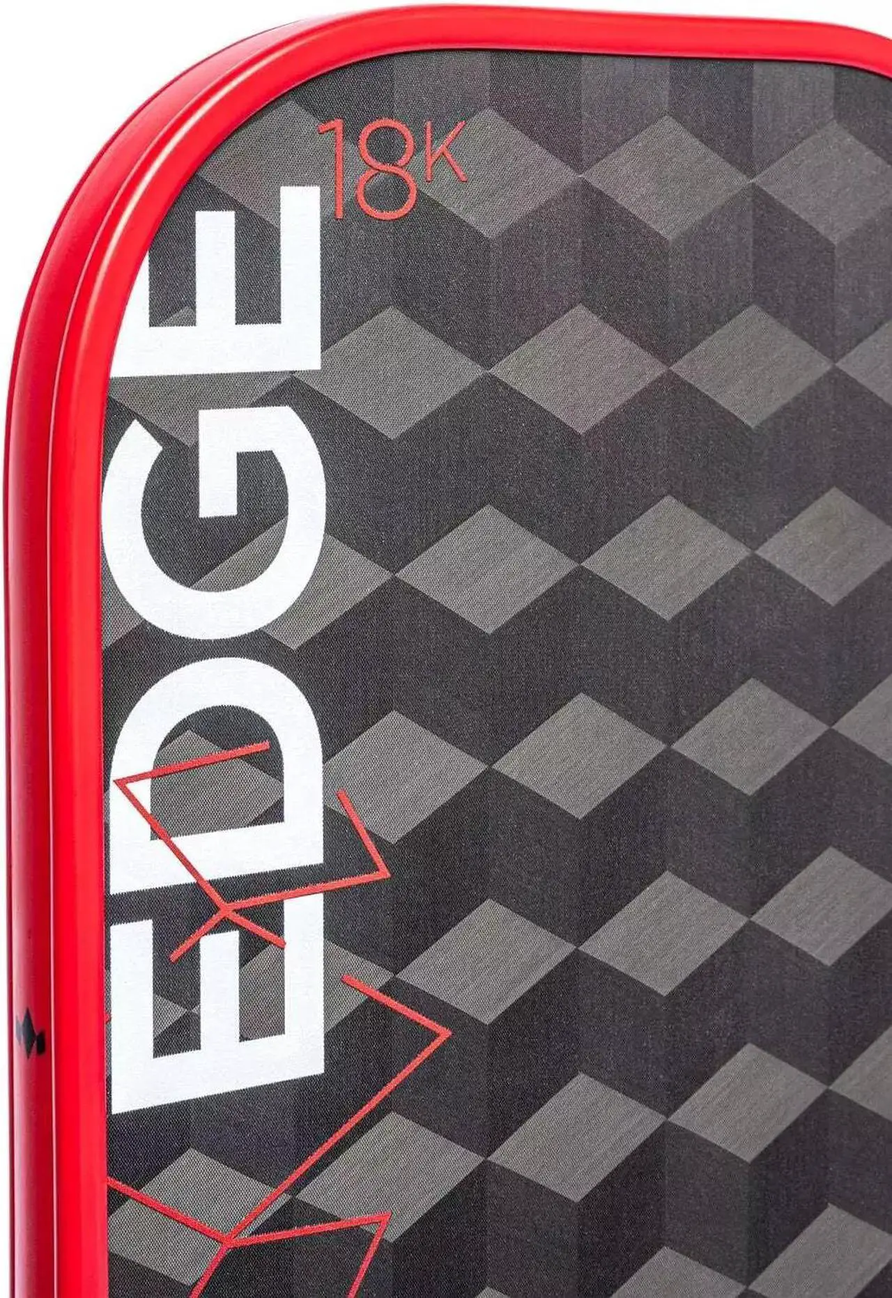 Alt view image 4 of 7 - Diadem Unisex Edge 18K Power Pro USAPA Approved Pickleball Paddle - 16mm, Red