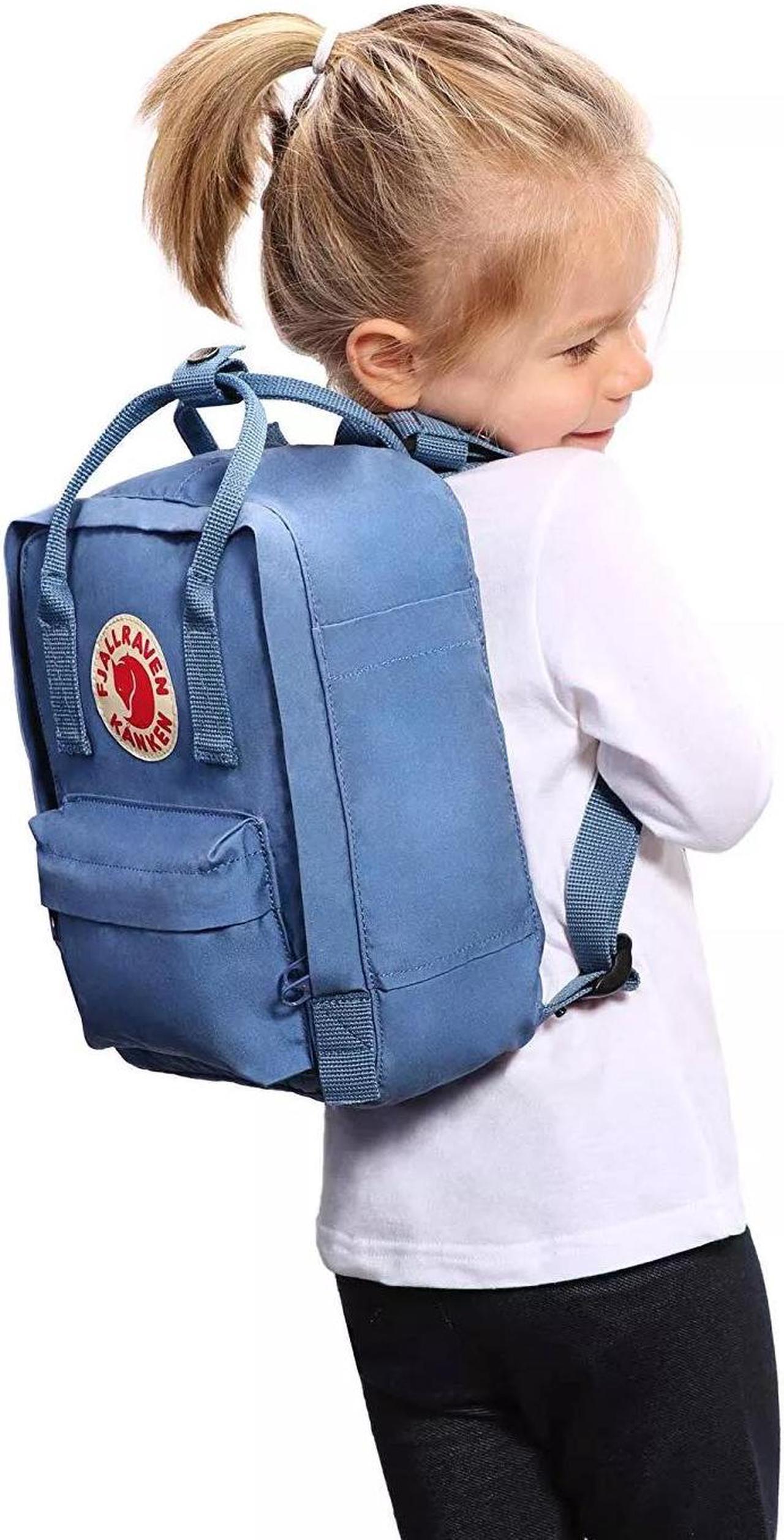 Alt view image 6 of 6 - Fjallraven F23561-312 Comfortable Kanken Mini Classic Outdoor Backpack - Pink