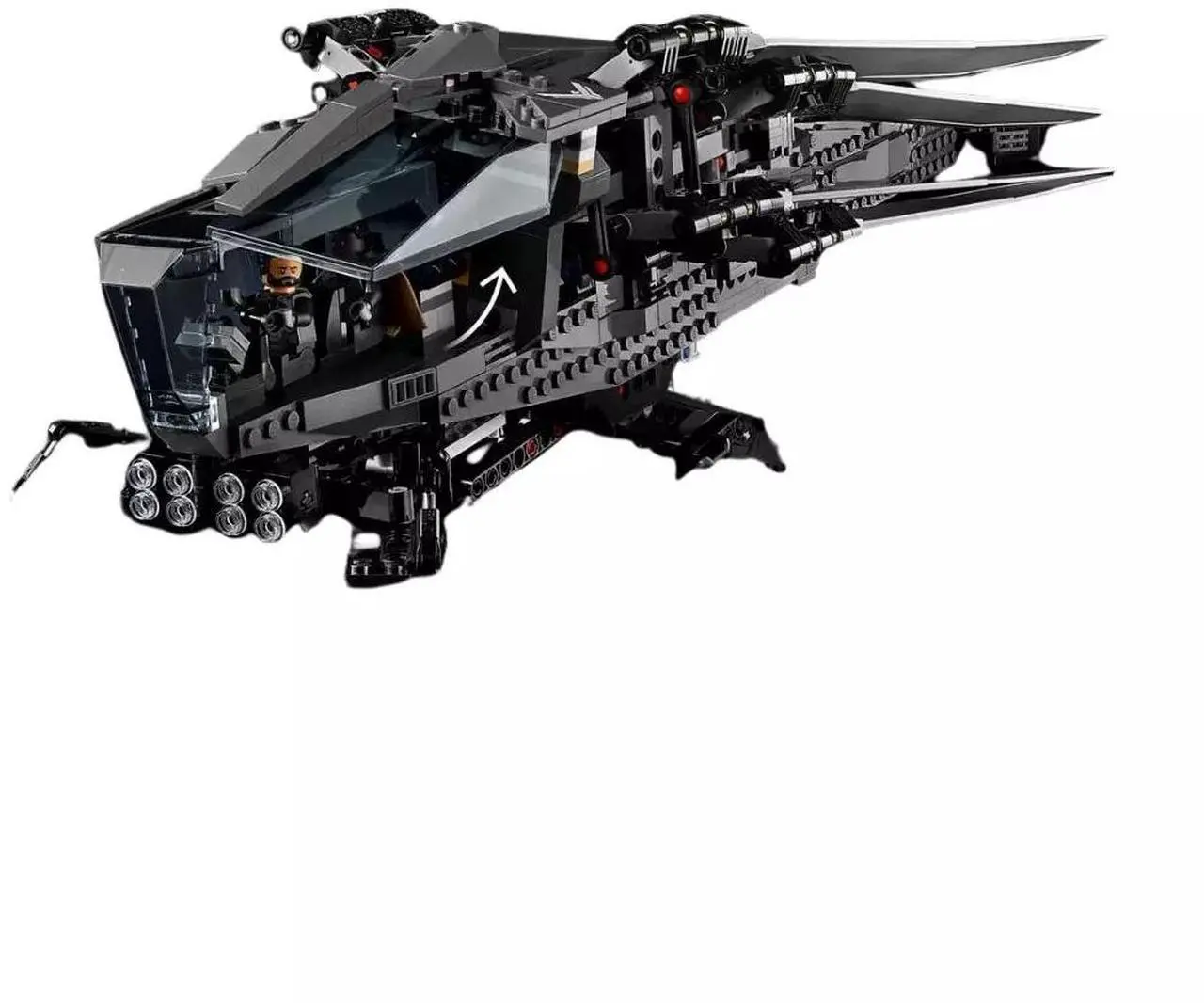 Alt view image 4 of 6 - LEGO Icons Dune Atreides Royal Ornithopter Building Set, 1369 Parts, Age 18+