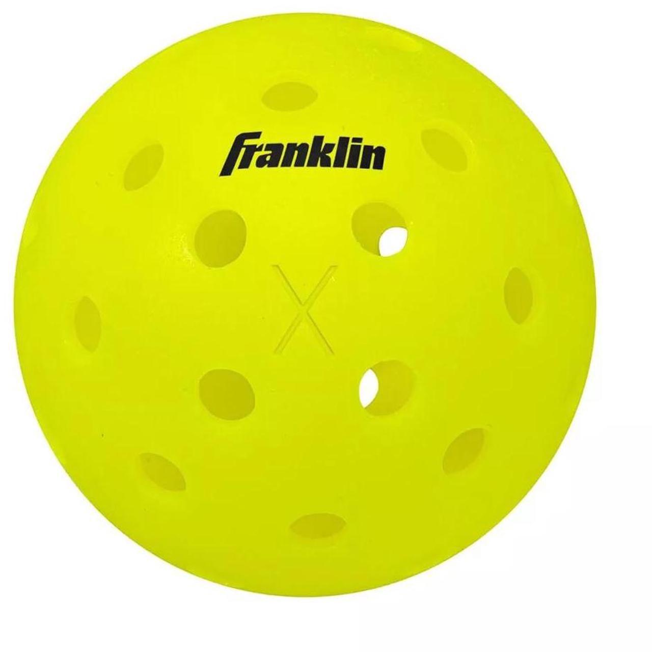 Alt view image 5 of 7 - Franklin Sports 36-Pack X-40 Outdoor Pickleballs, Size Regular, Yellow
