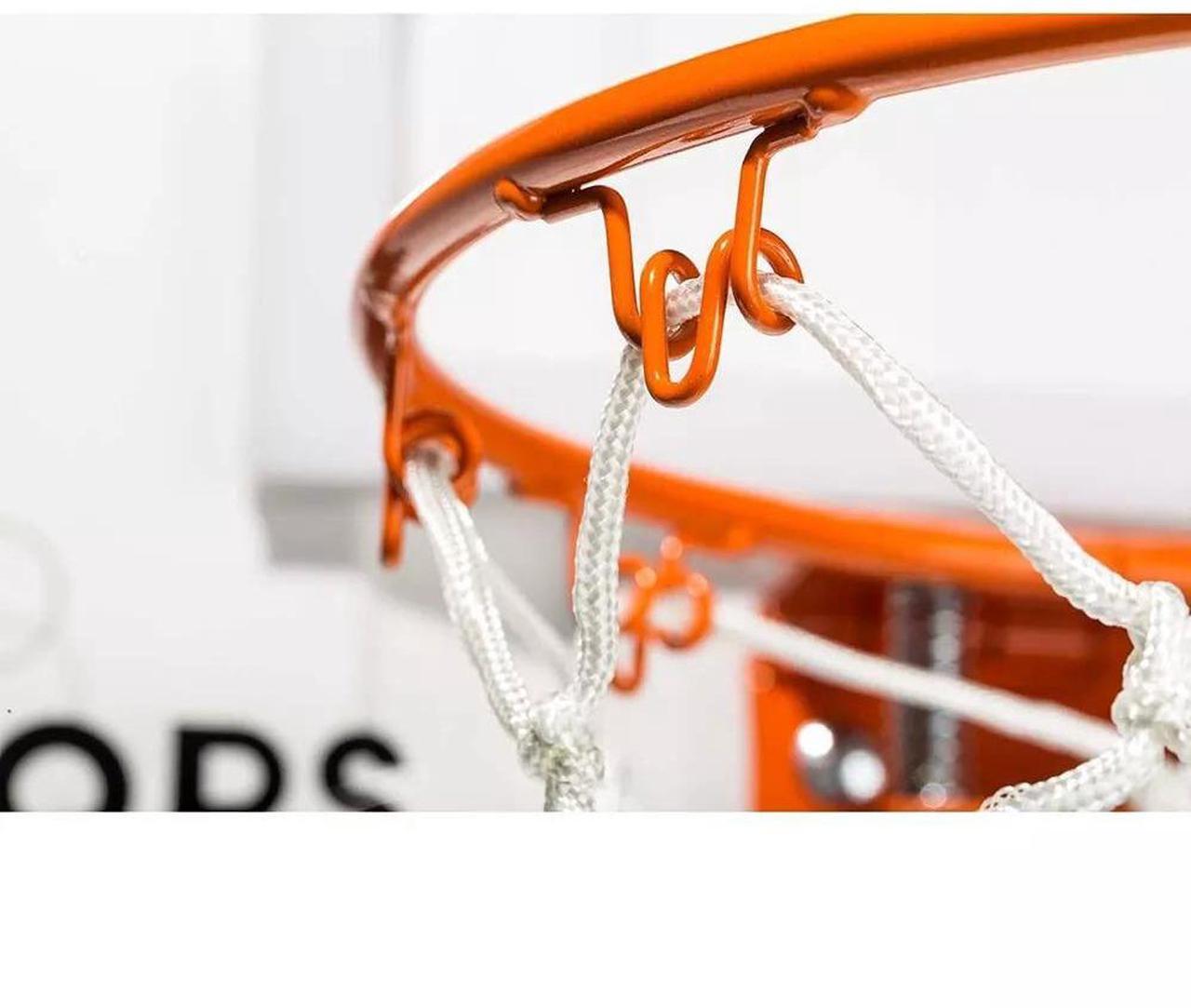 Alt view image 5 of 7 - Franklin Sports 54251 Over The Door Mini Basketball Hoop Set, Black/Blue
