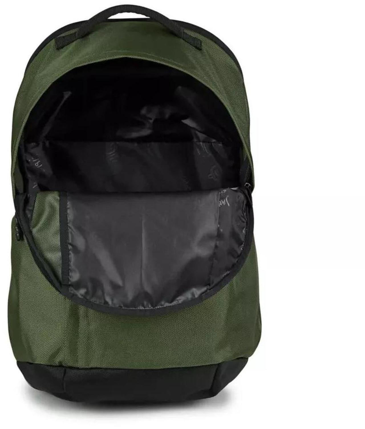 Alt view image 3 of 6 - JanSport Station Backpack with Side Access Padded Laptop Sleeve, Cargo Green