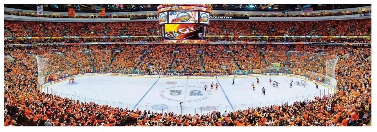 Alt view image 3 of 3 - Masterpieces 1000 Pcs Philadelphia Flyers Panoramic Jigsaw Puzzle for Kids & Adults