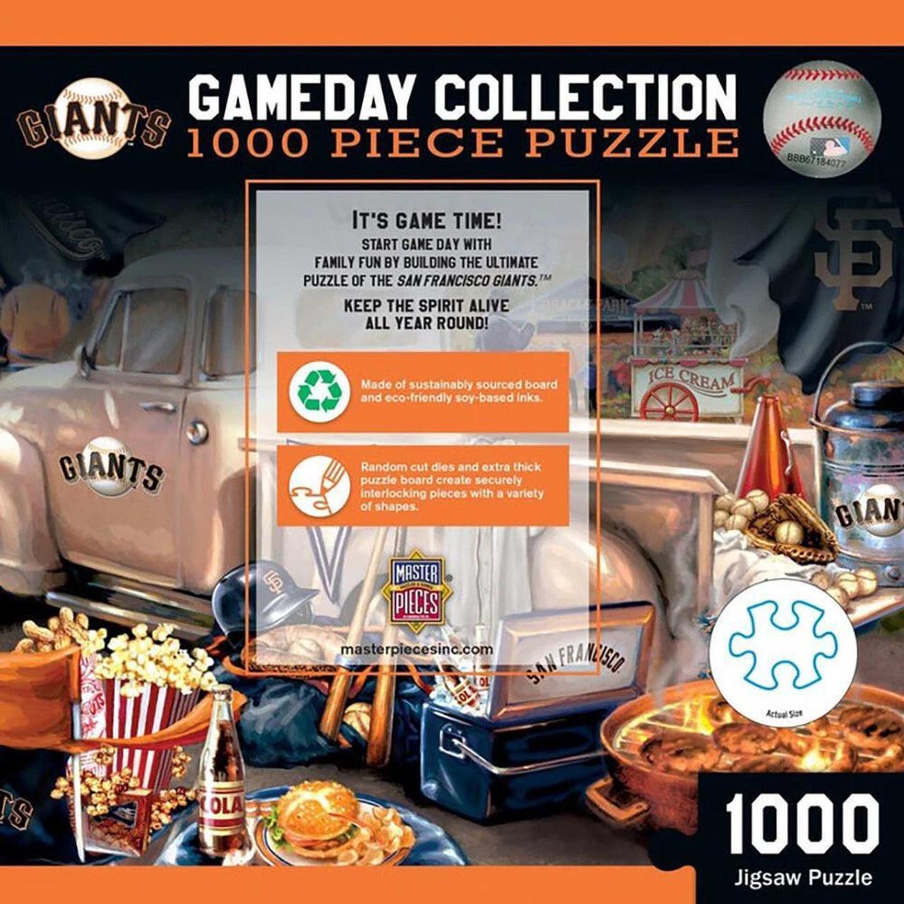 Alt view image 2 of 5 - Masterpieces 1000 Piece San Francisco Giants Gameday Jigsaw Puzzle for Kids & Adults