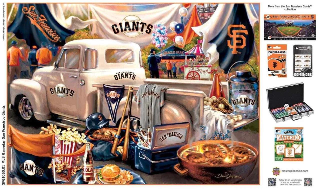 Alt view image 3 of 5 - Masterpieces 1000 Piece San Francisco Giants Gameday Jigsaw Puzzle for Kids & Adults