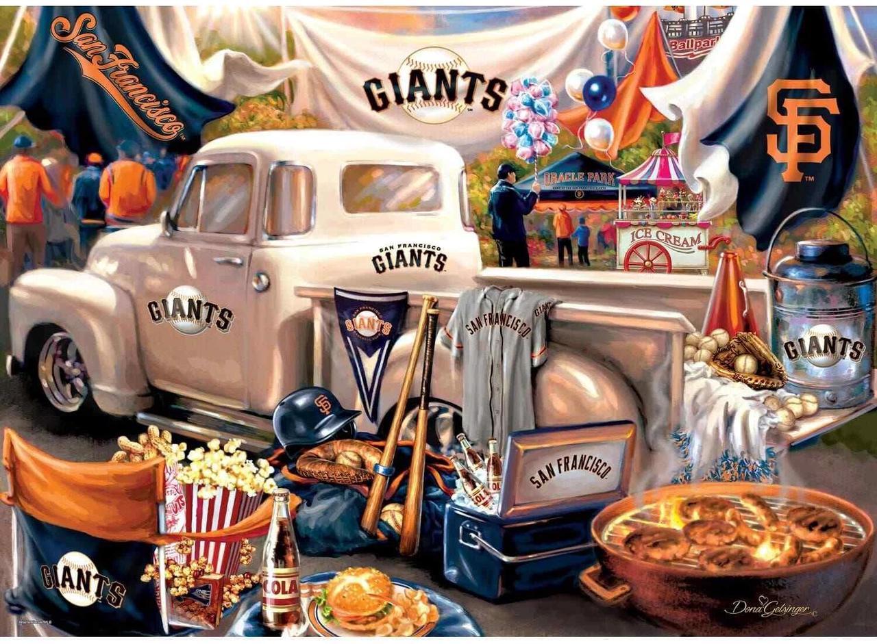 Alt view image 4 of 5 - Masterpieces 1000 Piece San Francisco Giants Gameday Jigsaw Puzzle for Kids & Adults