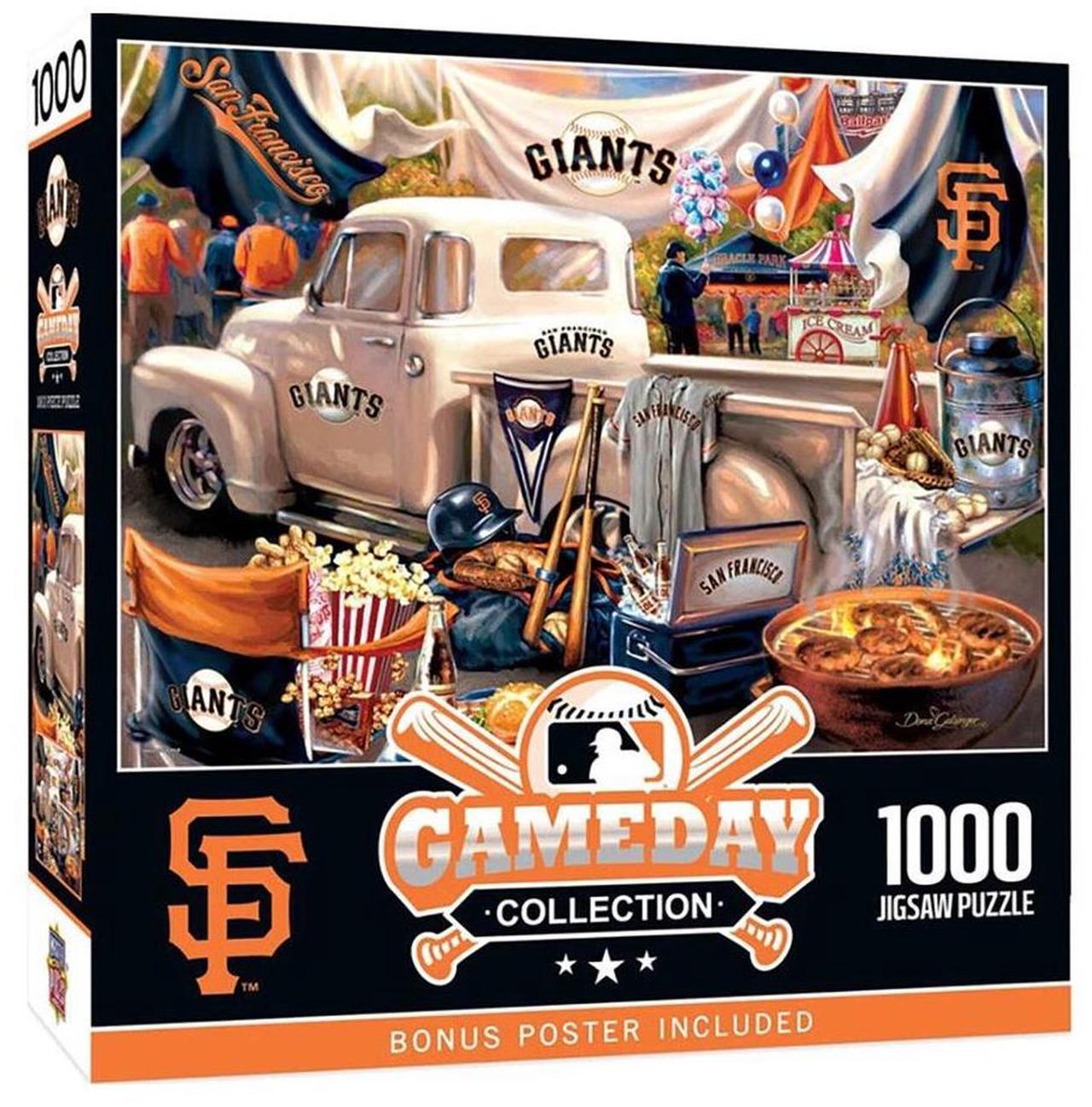 Main image of Masterpieces 1000 Piece San Francisco Giants Gameday Jigsaw Puzzle for Kids & Adults