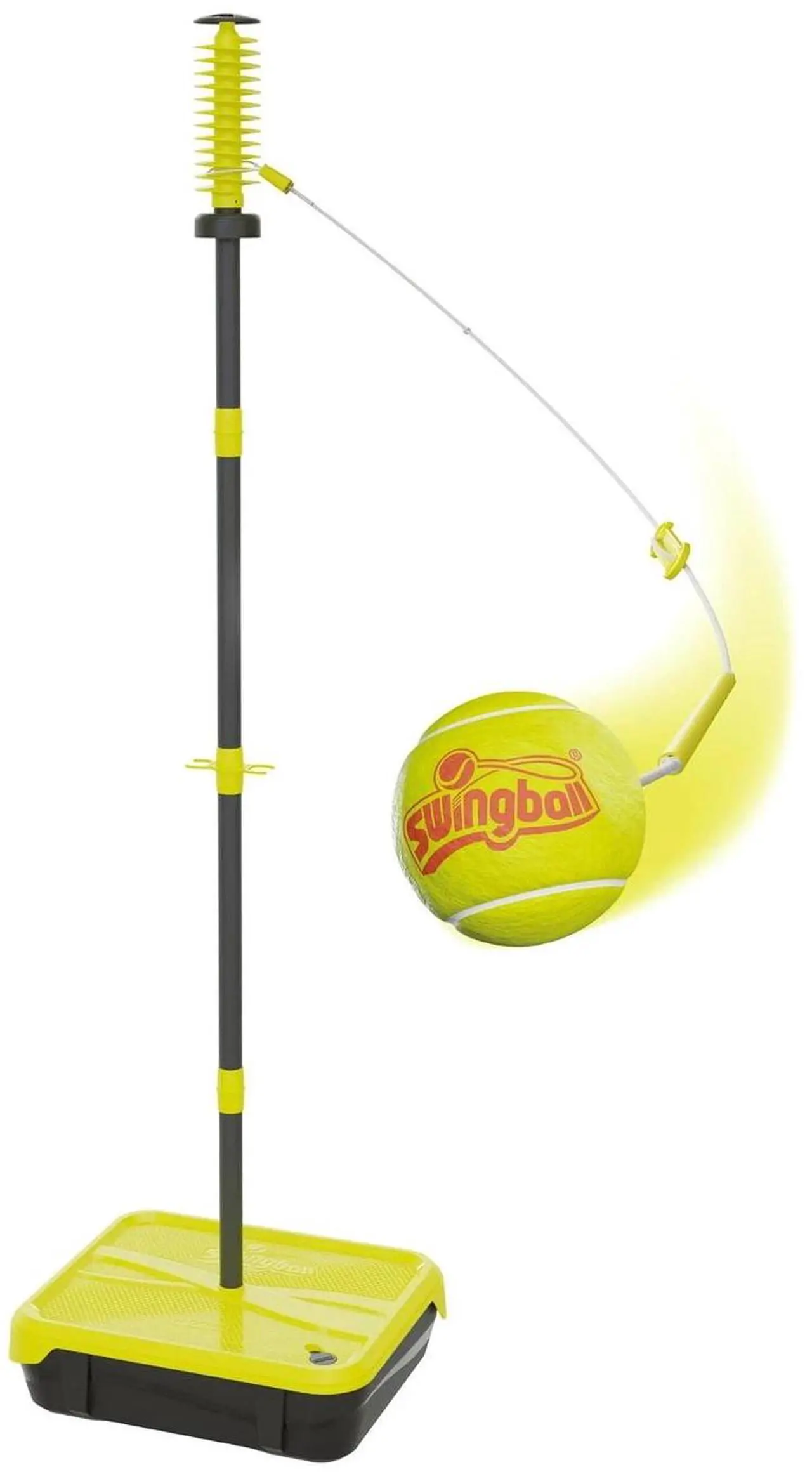 Main image of Swingball Pro All Surface Portable Tether Tennis, Ages 6+, Black/Yellow