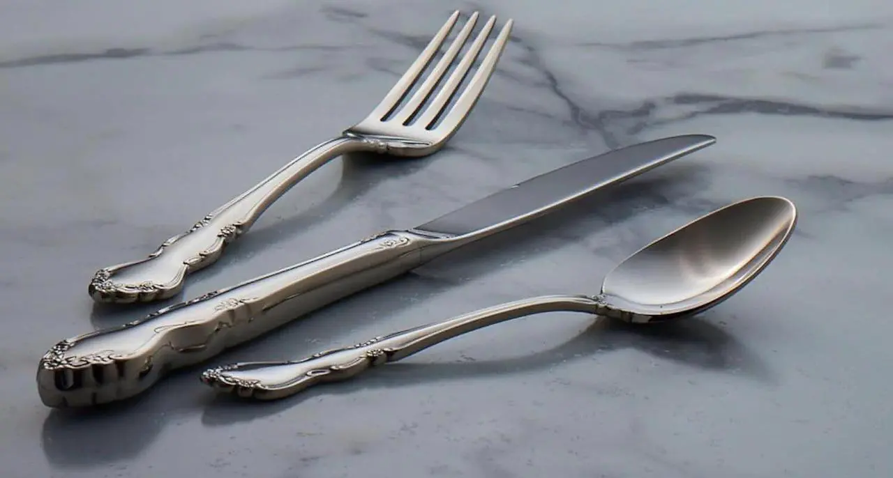 Alt view image 3 of 3 - Oneida Dover 45 Piece Stainless Steel Fine Flatware Set, Service For 8, Silver