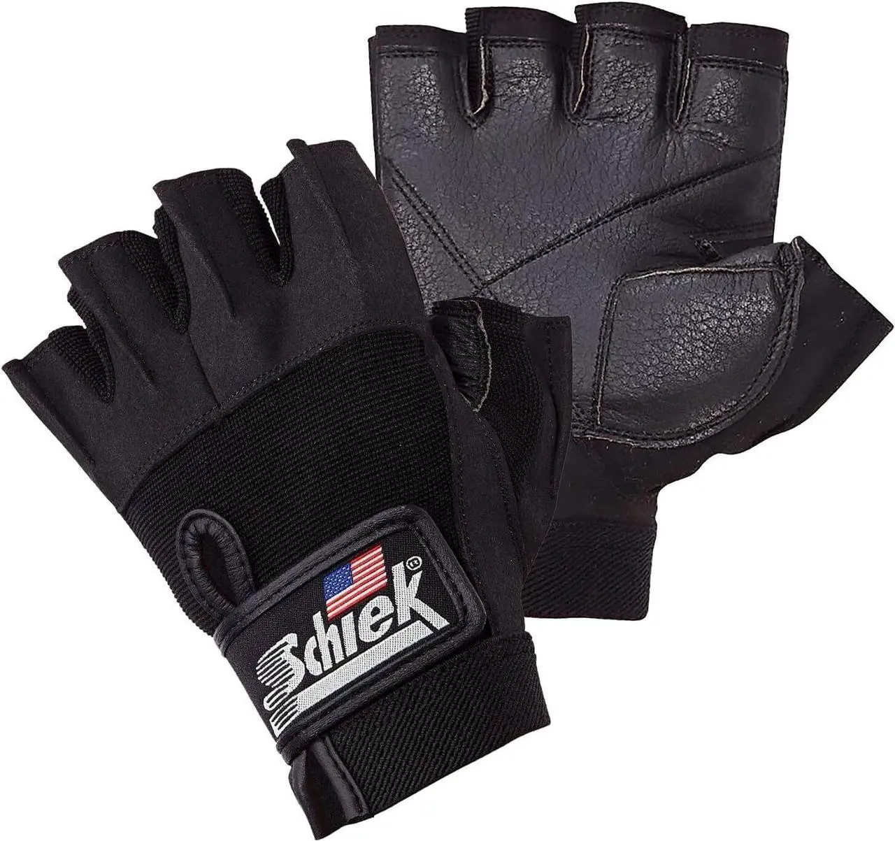 Main image of Schiek Sports 715 Premium Lifting Gloves, Exercise Equipment, Black, Size XLarge