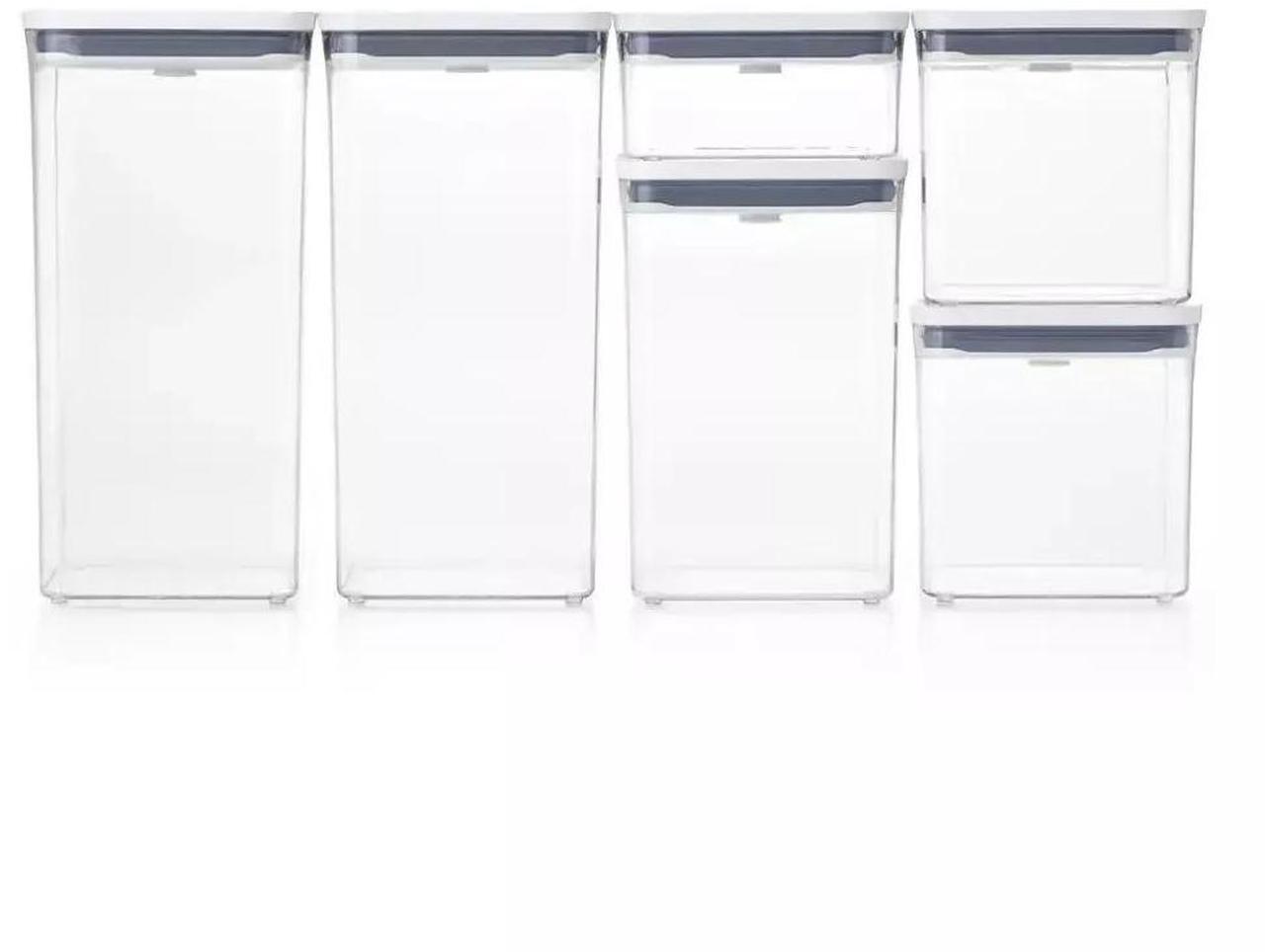 Alt view image 4 of 5 - OXO Good Grips Plastic Airtight POP Container Set 20-Piece - Clear