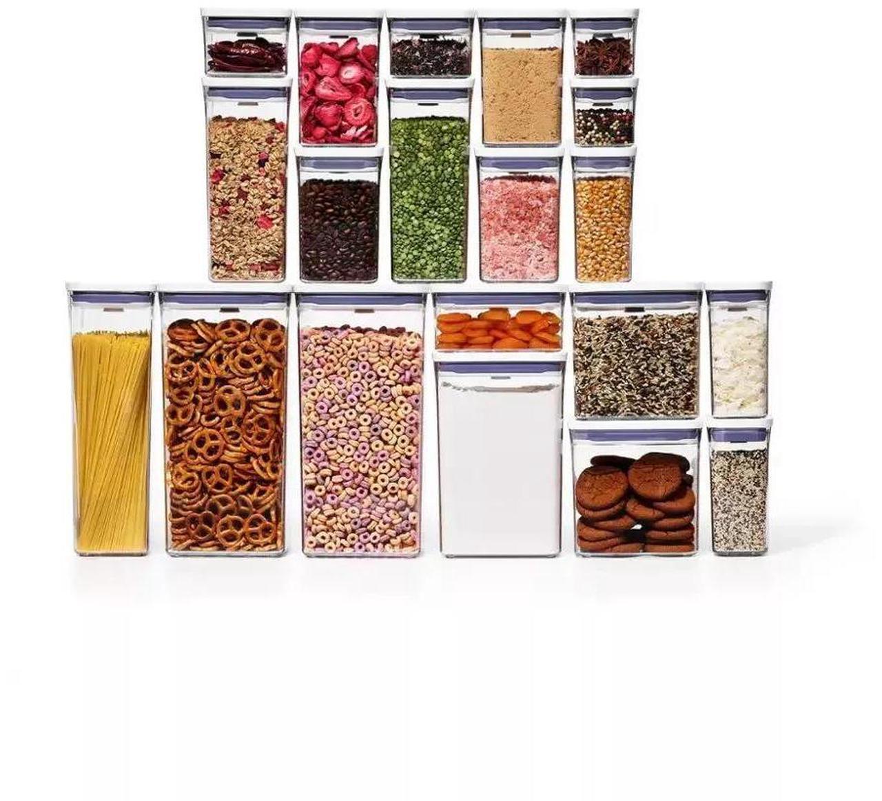 Main image of OXO Good Grips Plastic Airtight POP Container Set 20-Piece - Clear