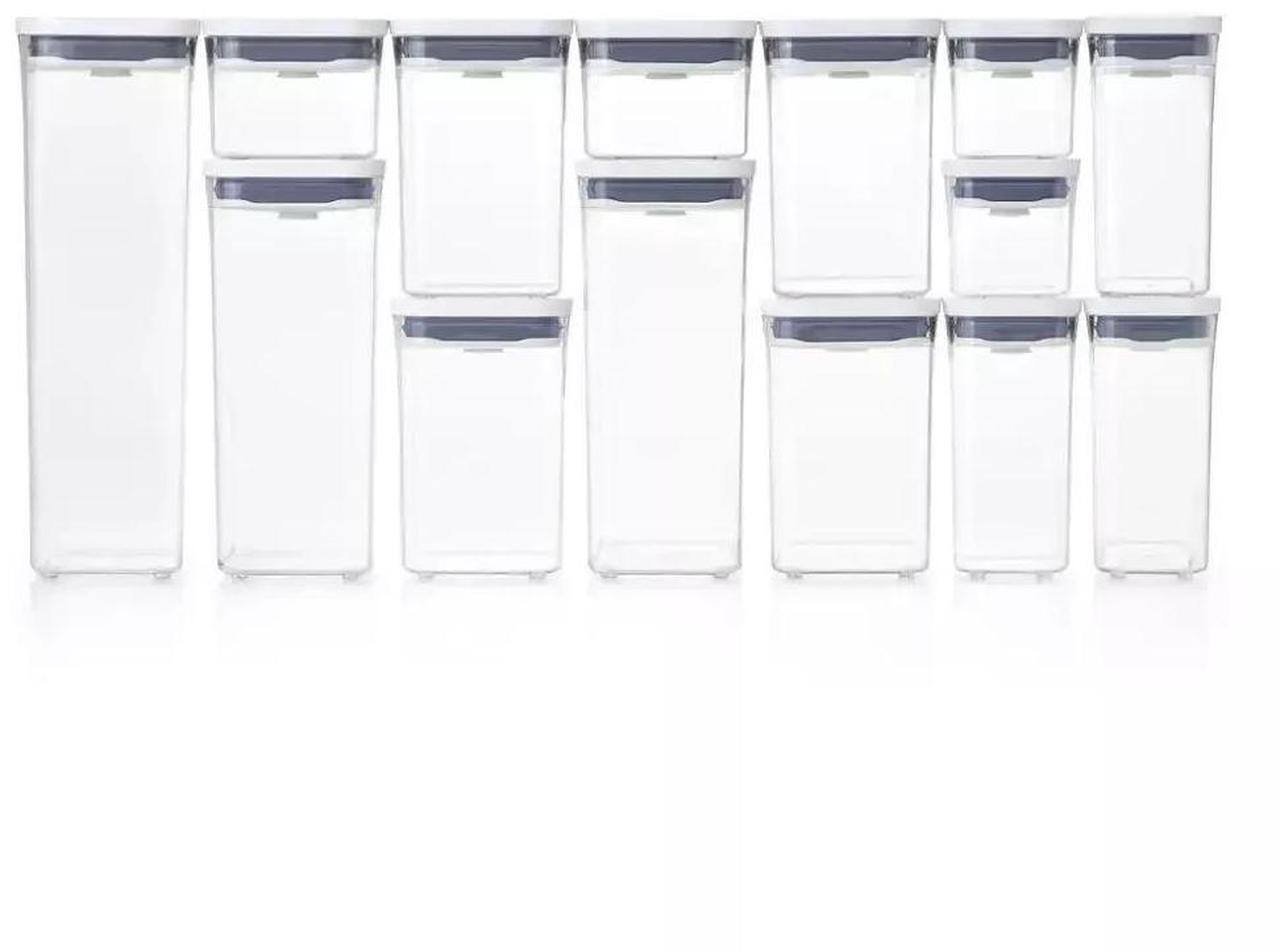 Alt view image 2 of 5 - OXO Good Grips Plastic Airtight POP Container Set 20-Piece - Clear