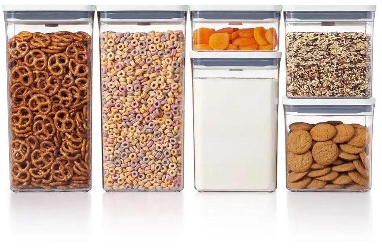 Alt view image 5 of 5 - OXO Good Grips Plastic Airtight POP Container Set 20-Piece - Clear