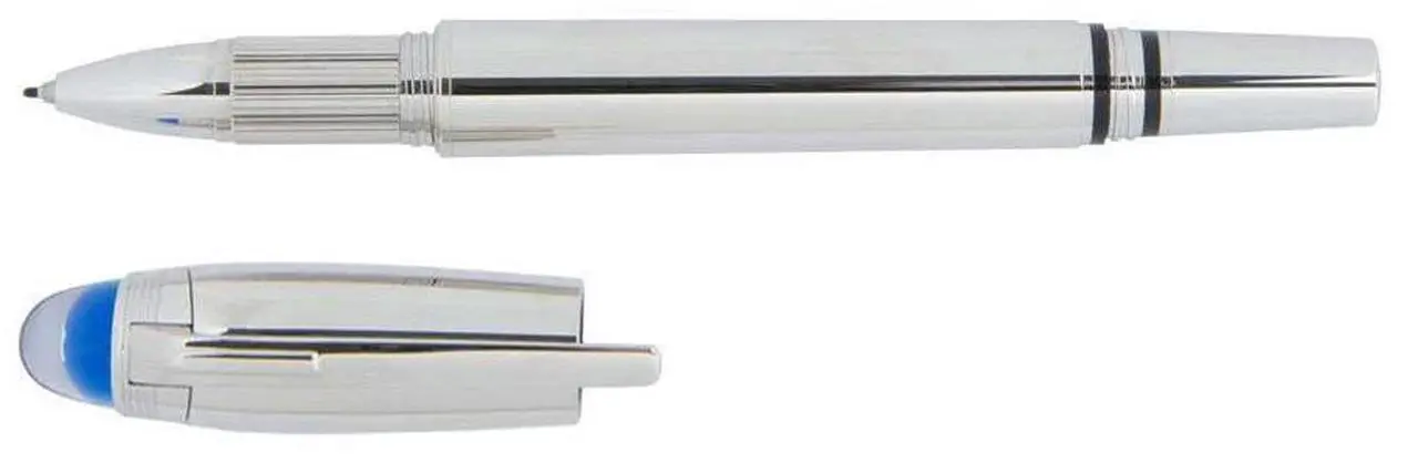 Alt view image 2 of 4 - Montblanc 132512 StarWalker Platinum Coated Fineliner Pen, Silver
