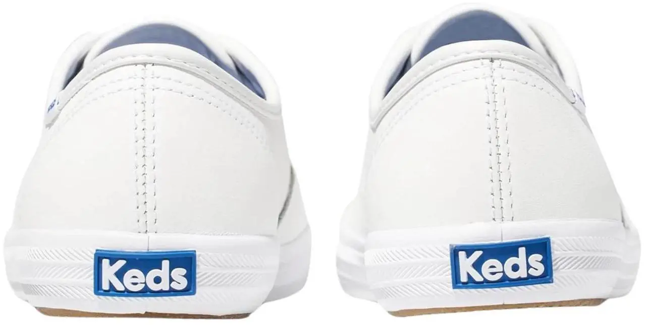Alt view image 4 of 6 - Keds Women's Champion Leather Lace-Up Casual Wide Sneakers, White, Size 9