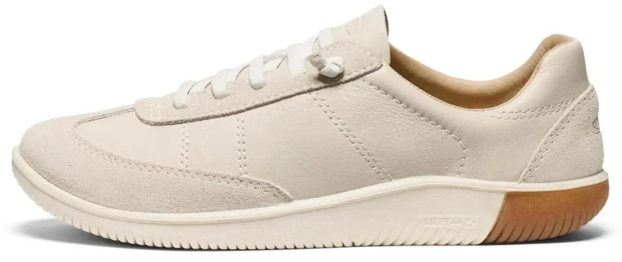 Alt view image 4 of 5 - KEEN Women's KNX T-Toe Lace-Up Leather Regular Sneaker, Birch/Birch, Size 8