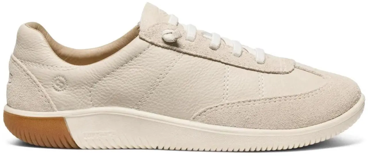 Alt view image 3 of 5 - KEEN Women's KNX T-Toe Lace-Up Leather Regular Sneaker, Birch/Birch, Size 8