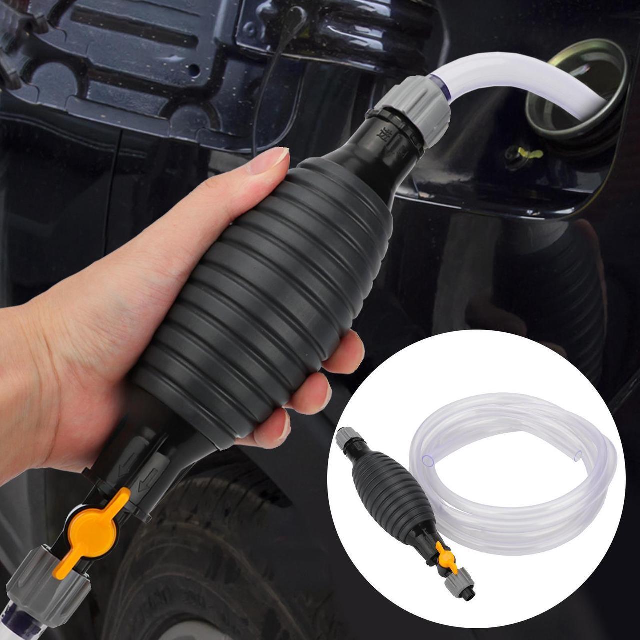 Main image of 9.8FT Premium Syphon Pump Hose - Effortless Liquid Transfer for Vehicles, Boats, and Equipment ,Durable Hose for Gasoline, Diesel, Oil, Water,Leak-Free Design, Easy to Use,Ideal for Home and Professio
