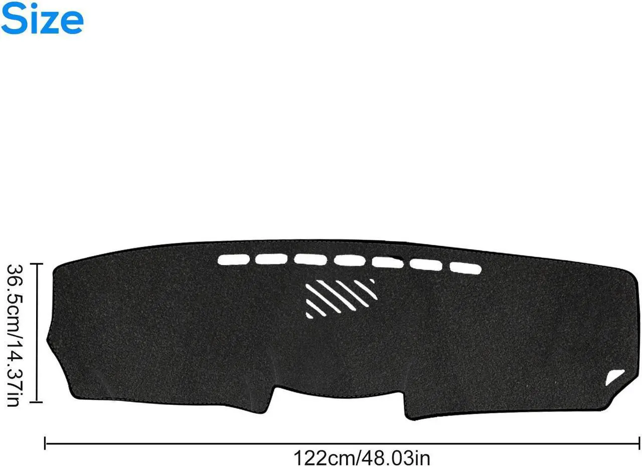 Alt view image 6 of 7 - NSI Dashboard Cover For Lexus IS250 IS350 2006-2011 - High-Quality Polyester, Silicone Anti-Skid Bottom, Reduces Glare, Pre-Cut Vents, Easy Installation